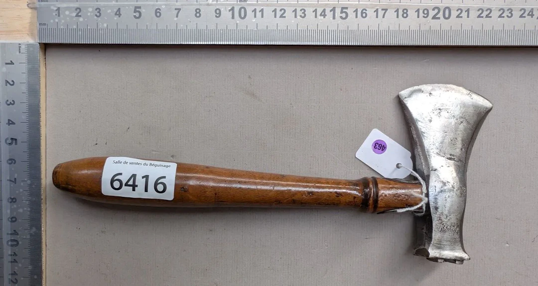 Rare BL forester's small hatchet—see photos for dimensions and condition
