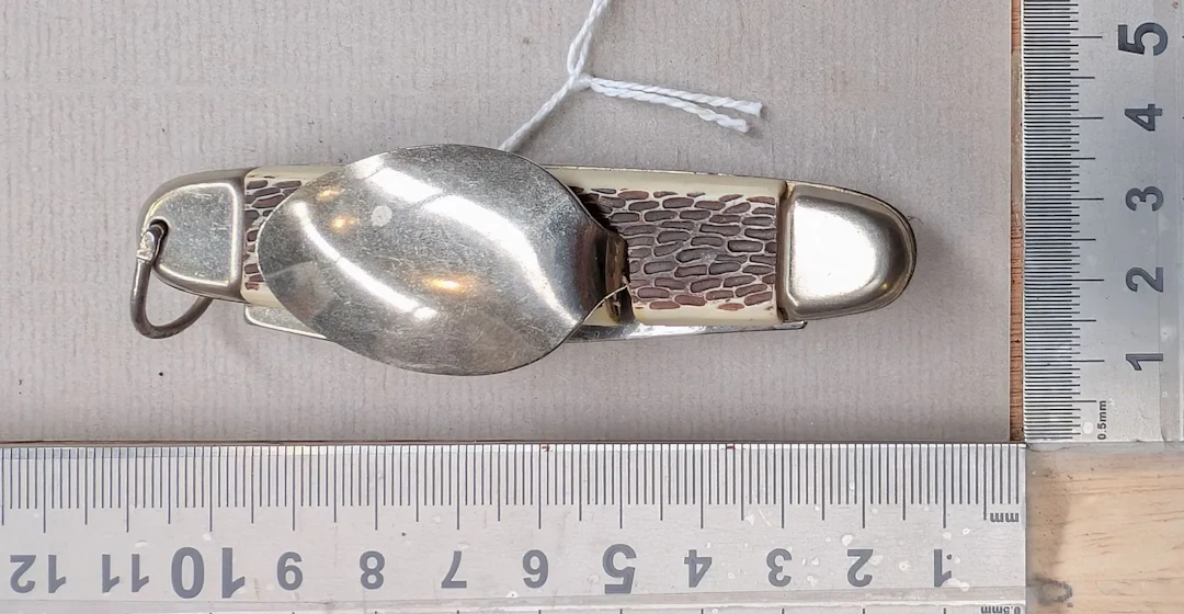5-in-1 Camping Pocket Knife (Travel Knife) - See photos for dimensions