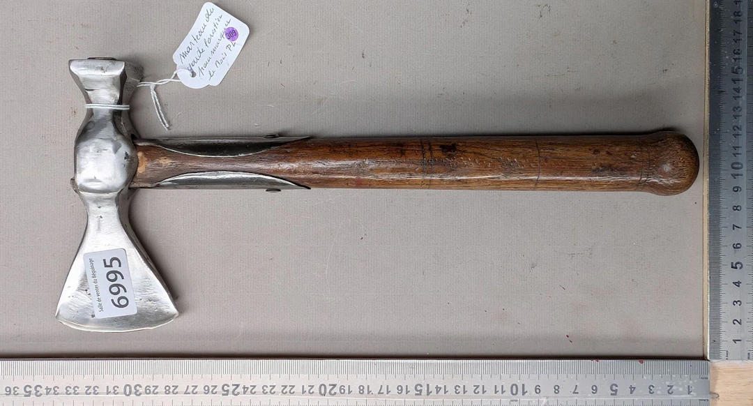 1 antique P.L. forester's hatchet for marking timber—see photos for