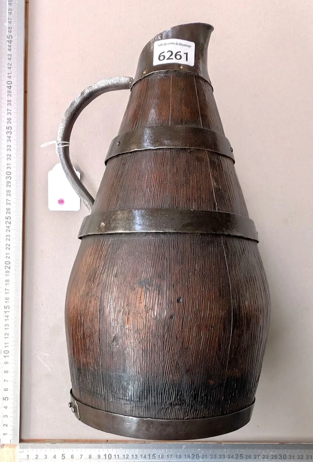 Antique pitcher—see photos for dimensions and condition