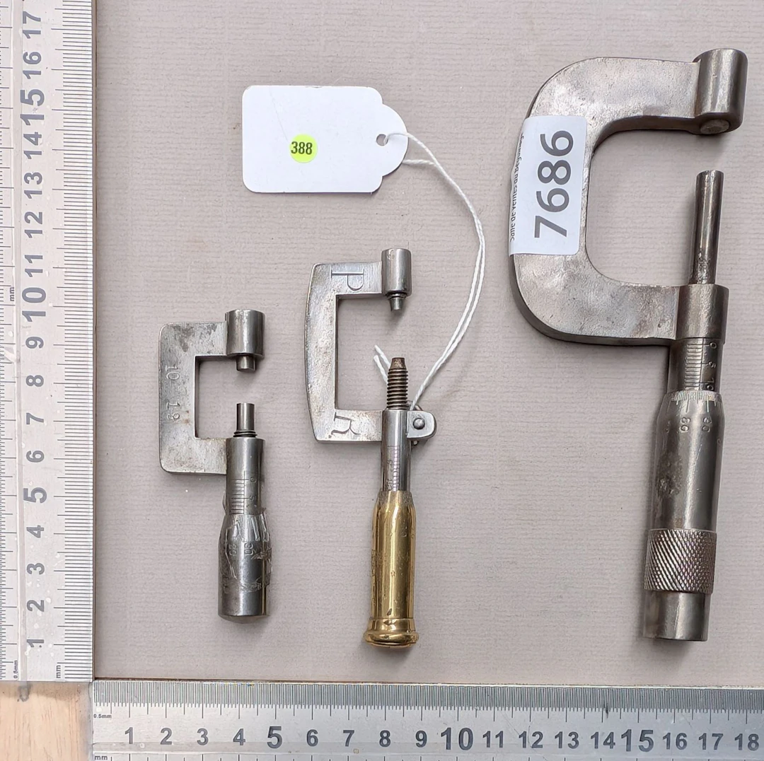 3 steel PAMERS for various metalworking trades—see photos for dimensions