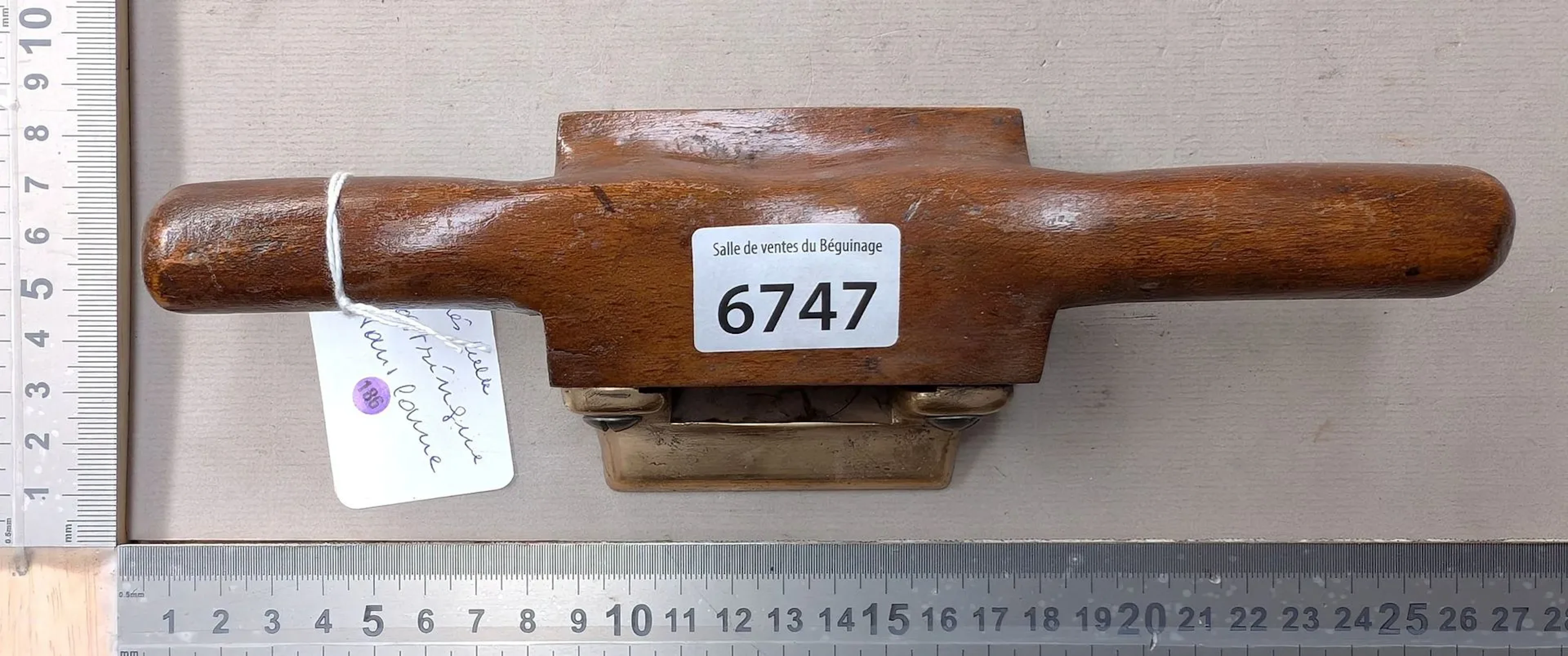 1 very nice carpenter's ring gauge without a blade—see photos for