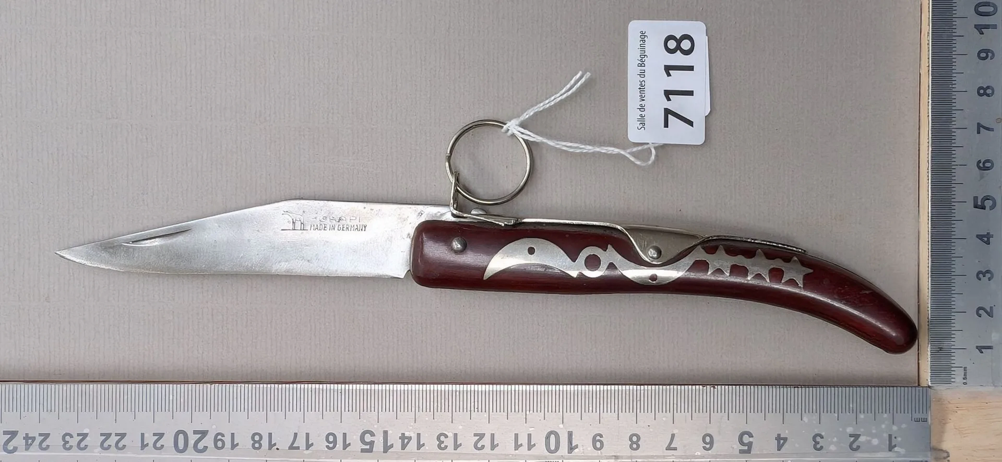 Vintage GERMANY OKAPI pocket knife - See photos for dimensions and condition