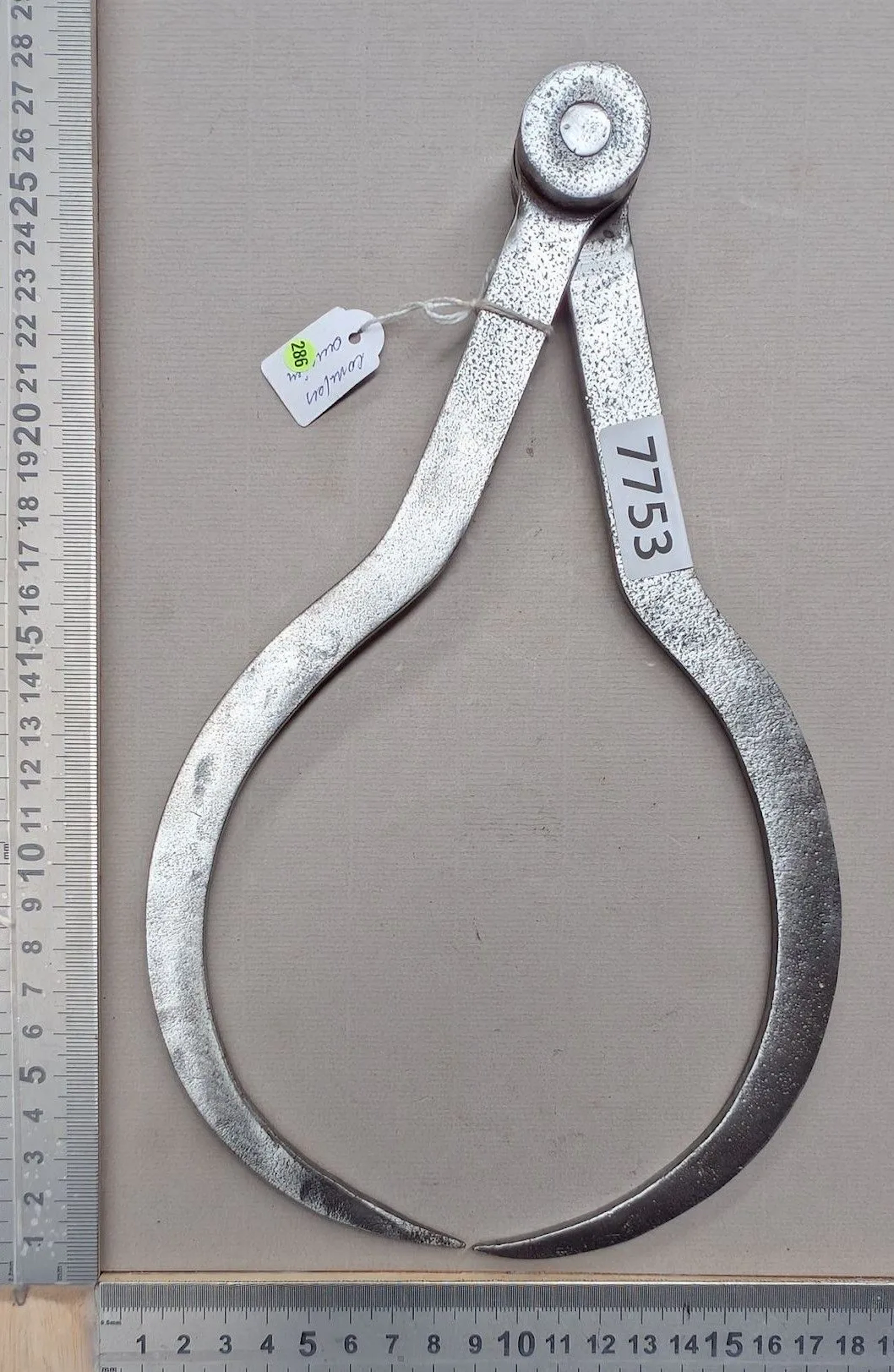 Antique thickness gauge—see photos for dimensions and condition
