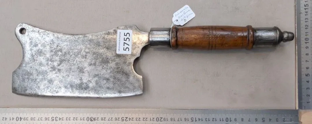 A beautiful meat grinder—see photos for dimensions and condition