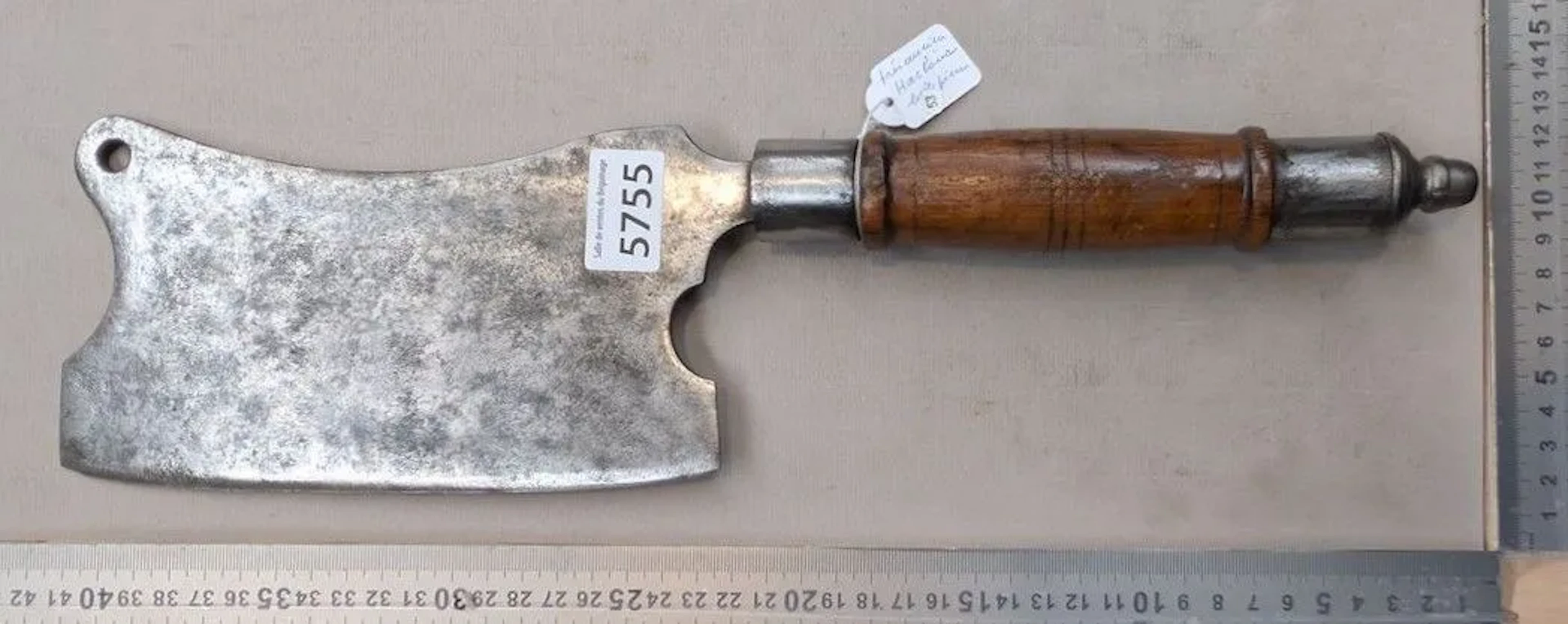 A beautiful meat grinder—see photos for dimensions and condition