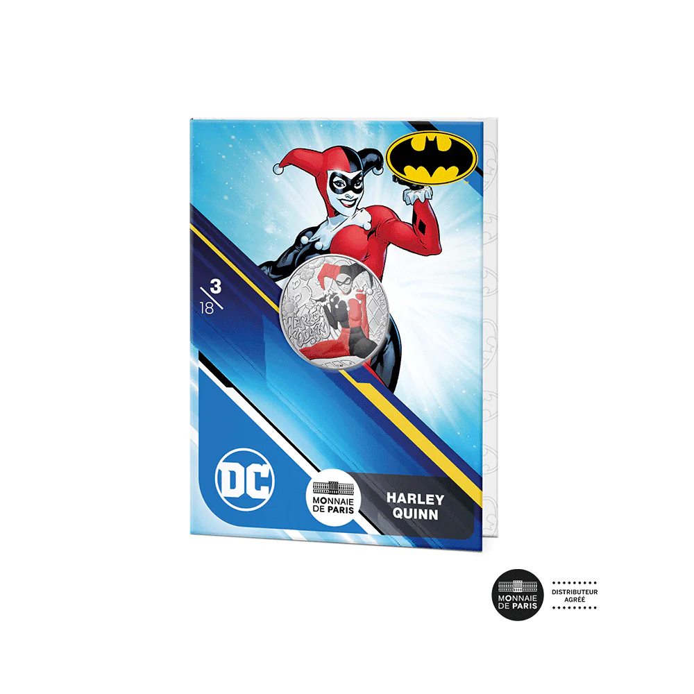 Pièce 10 Euros Argent – Monnaie De Paris – Collection Marvel – Harley Quinn (3/18) – 2025 – NEUVE