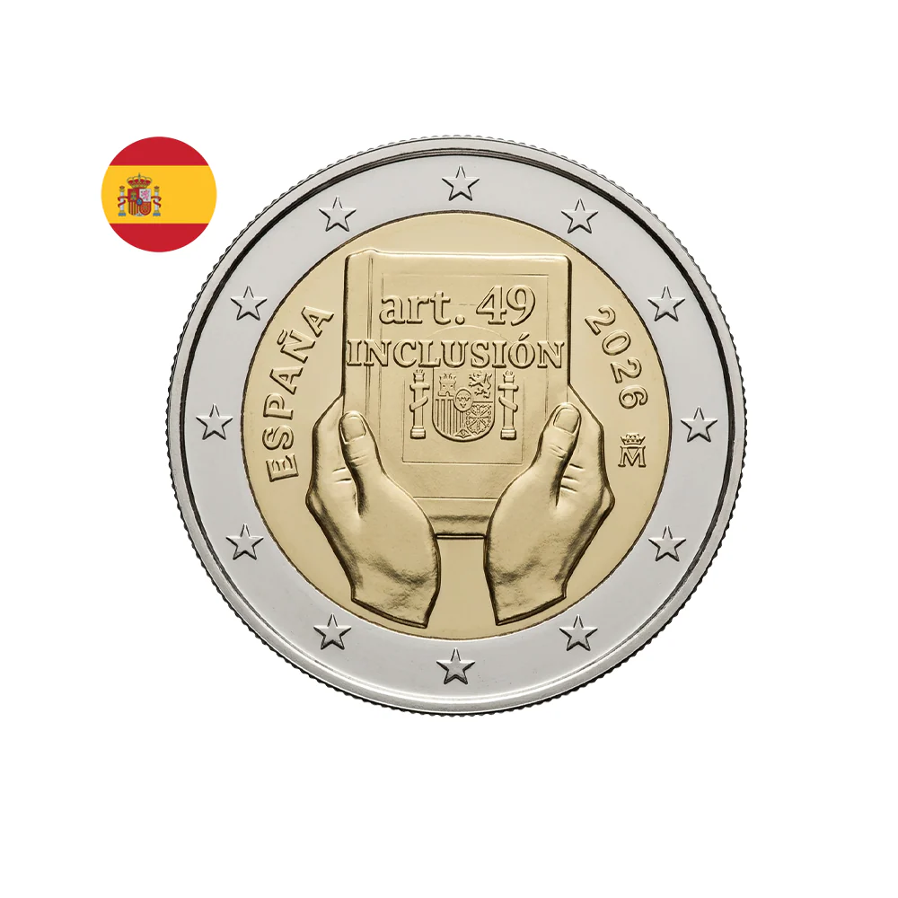 Espagne 2026 - 2 Euro Commémorative - Modification de l'article 49