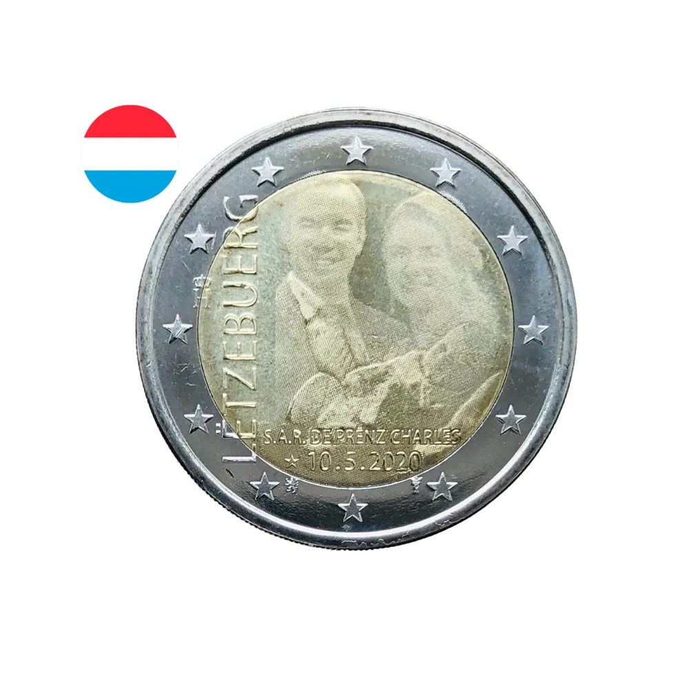 Luxembourg 2020 - 2 Euros Commémorative - Naissance du Prince Charles