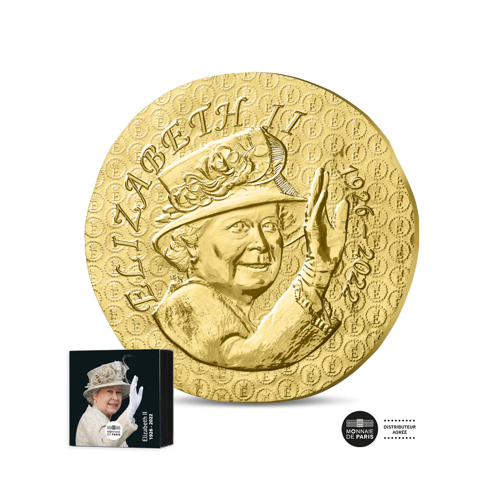 100 Ans de la naissance d'Elisabeth II - Monnaie de 200 Euros 1 Oz Or - BE 2026