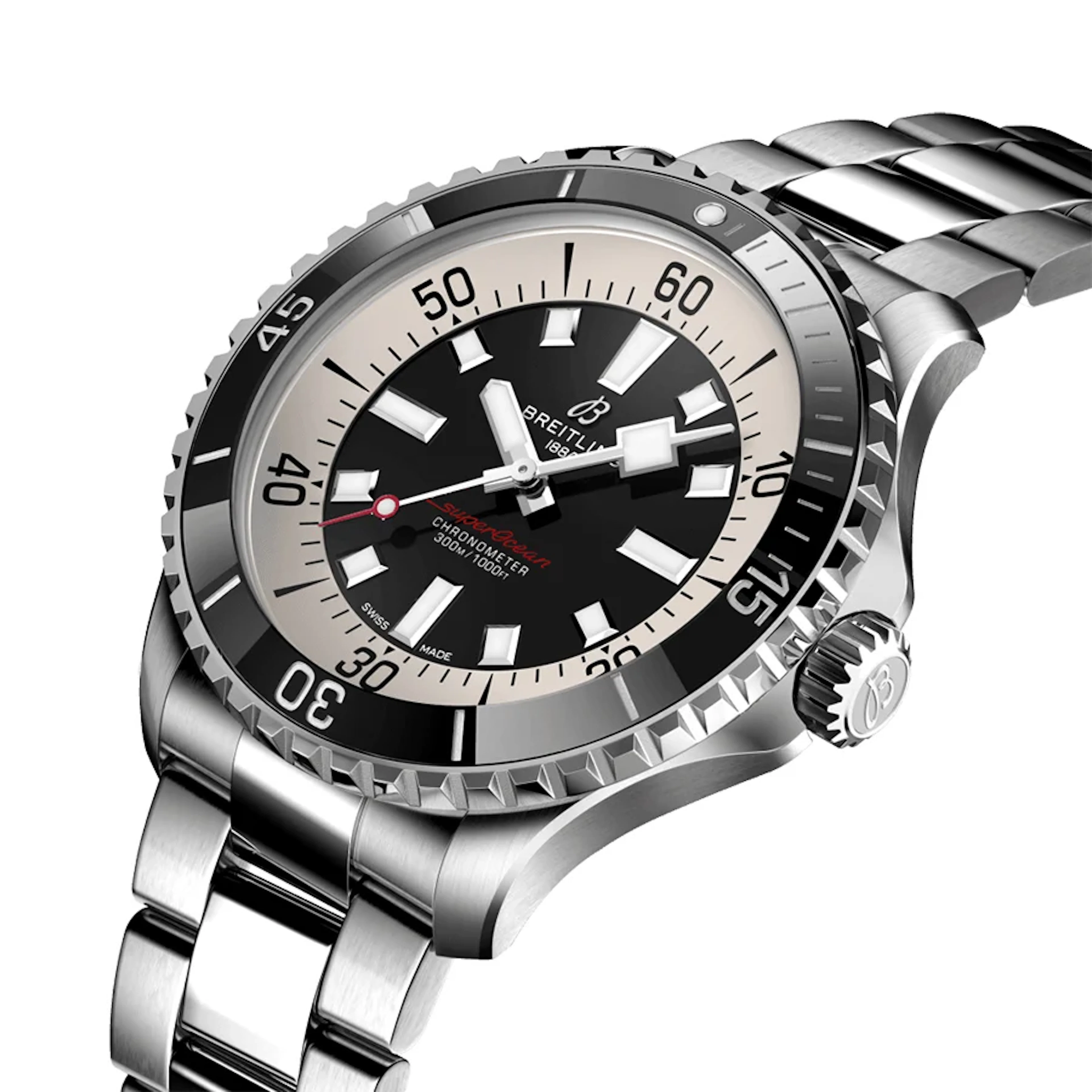 Breitling Superocean Automatic Blk dial 42mm A17375211B1A1