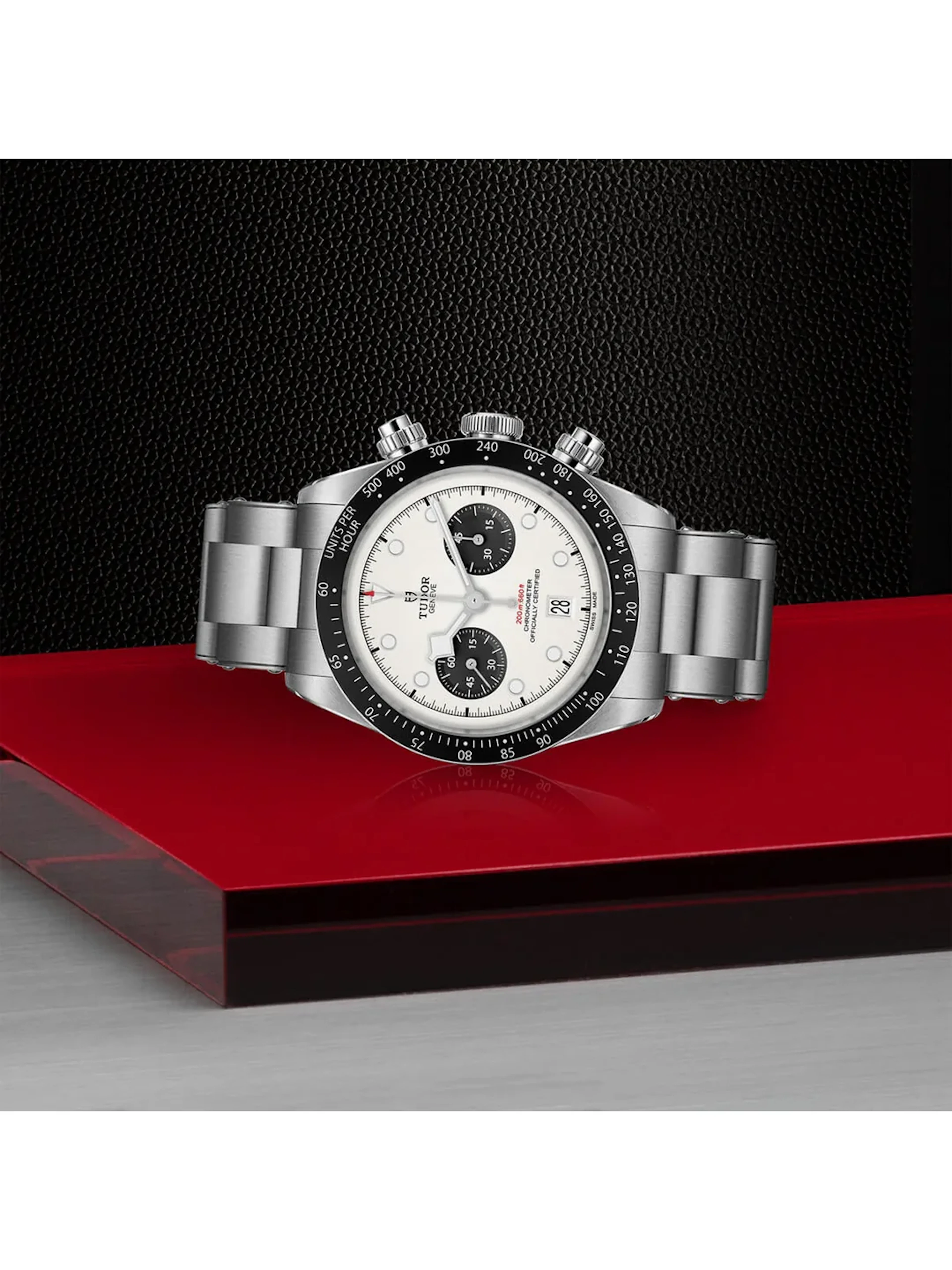 Tudor Black Bay Chrono 41mm white dial M79360N-0012 Bracelet