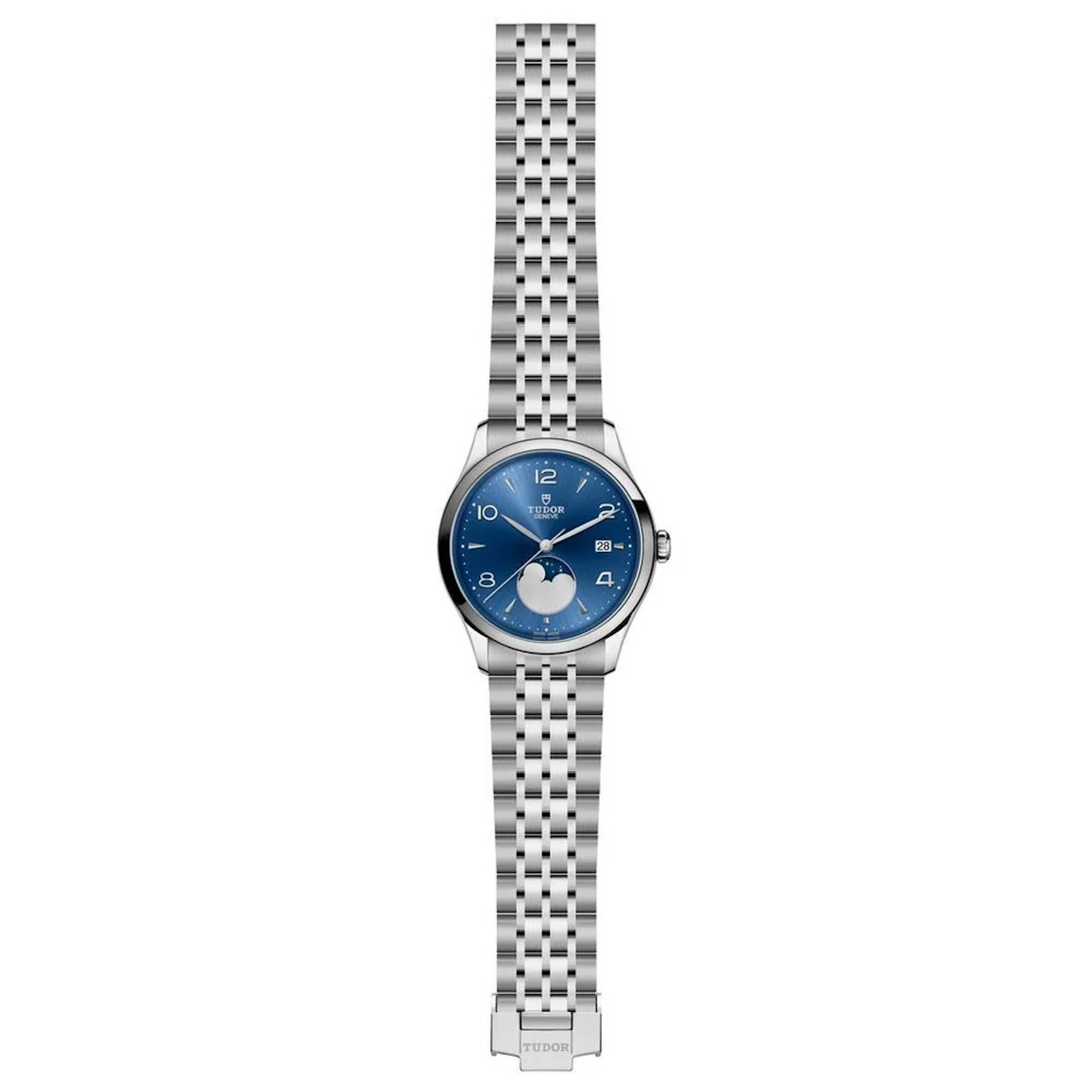 Tudor 1926 Luna Jubliee Bracelet Blue dial 39mm M91560-0002