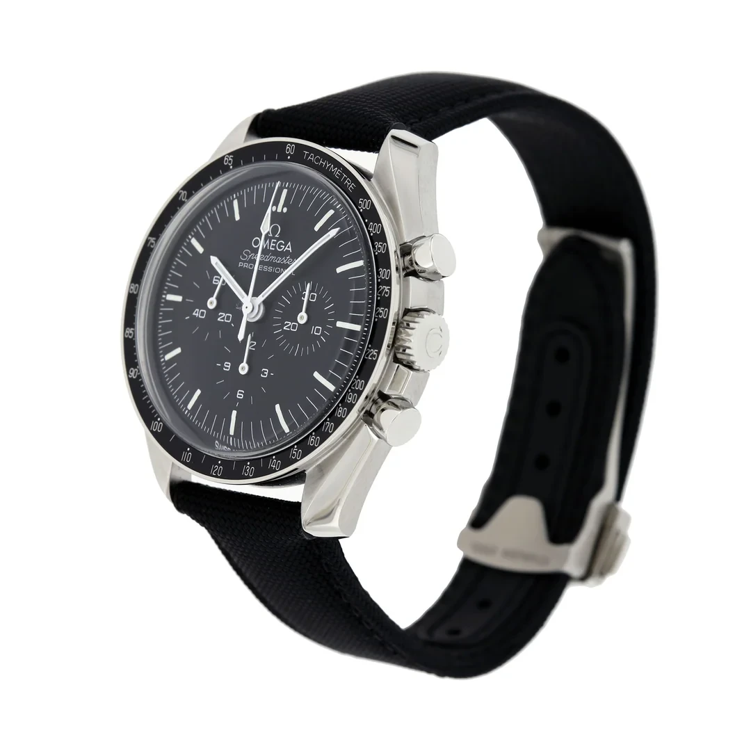 Omega Speedmaster Moonwatch Black Nylon Strap 42mm 310.32.42.50.01.001
