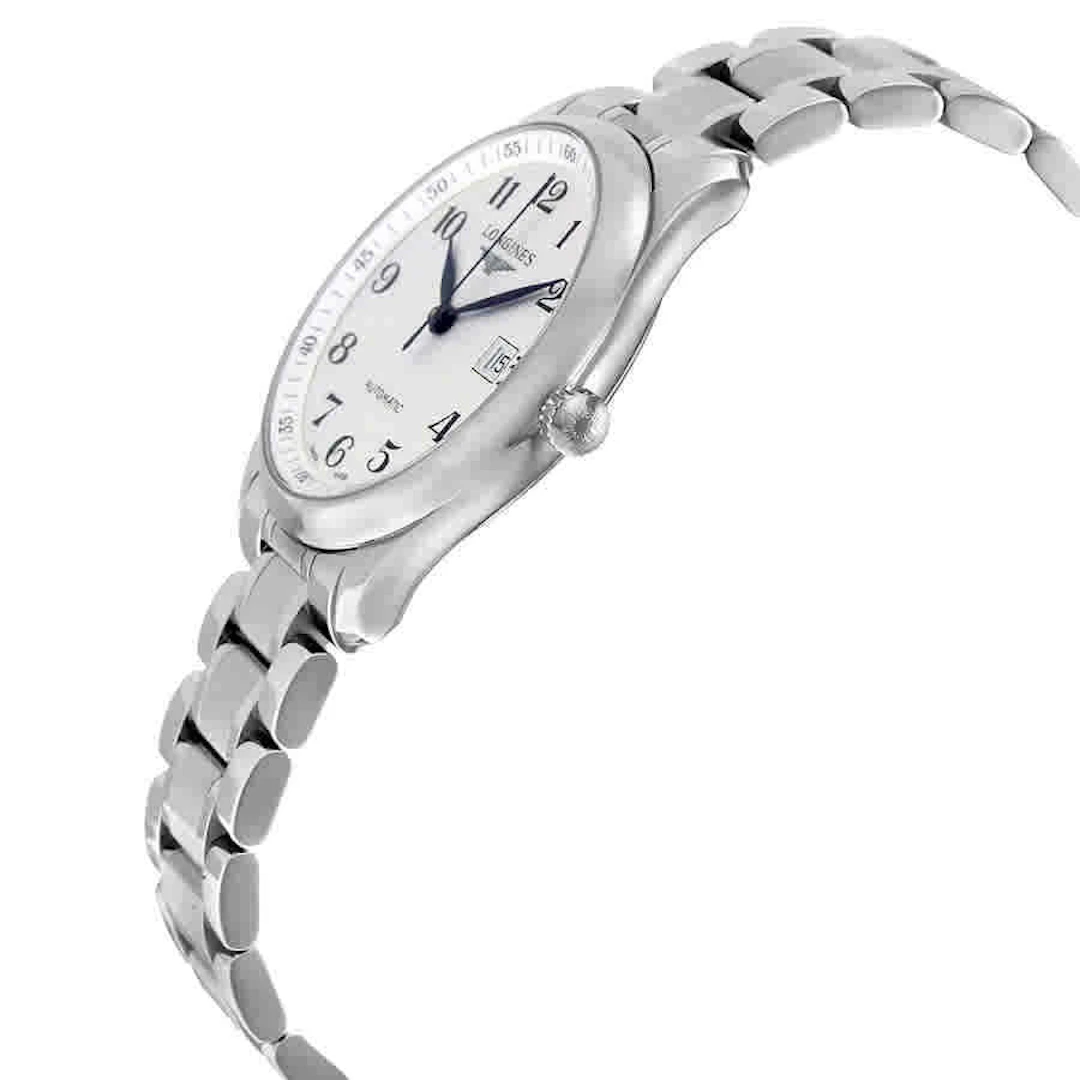 Longines White Automatic Master Stainless Silver dial Bracelet 40mm