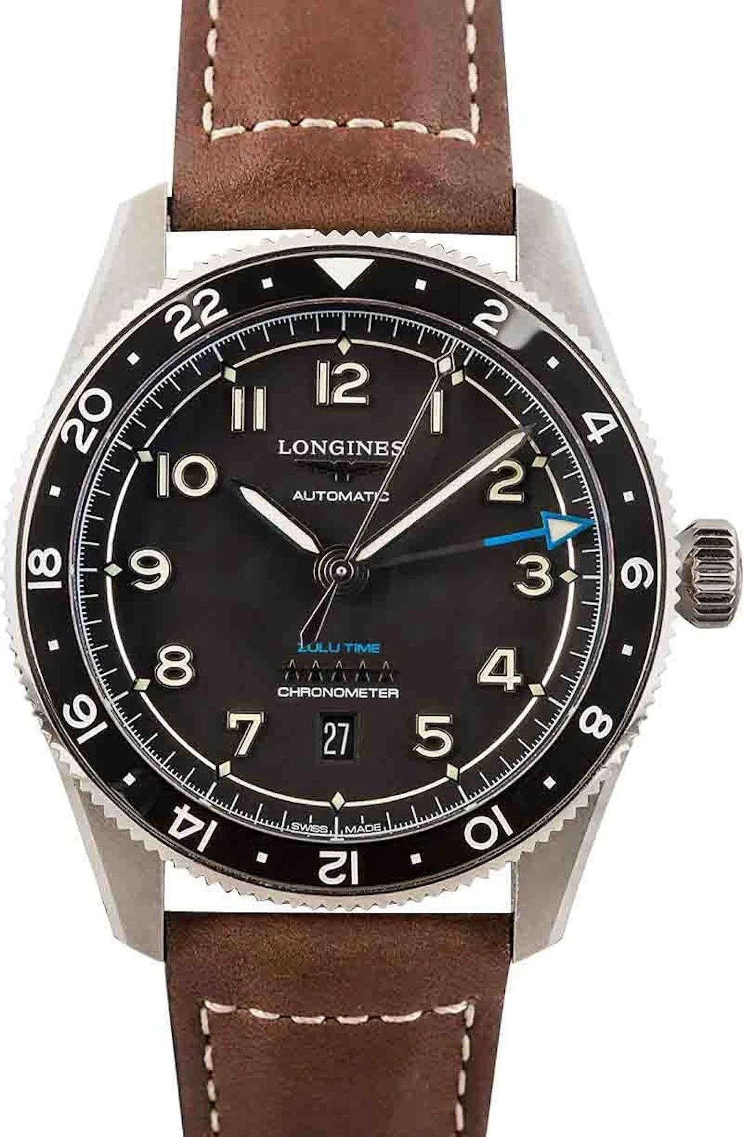 Longines Spirit Zulu Time 42mm L3.812.4.53.2