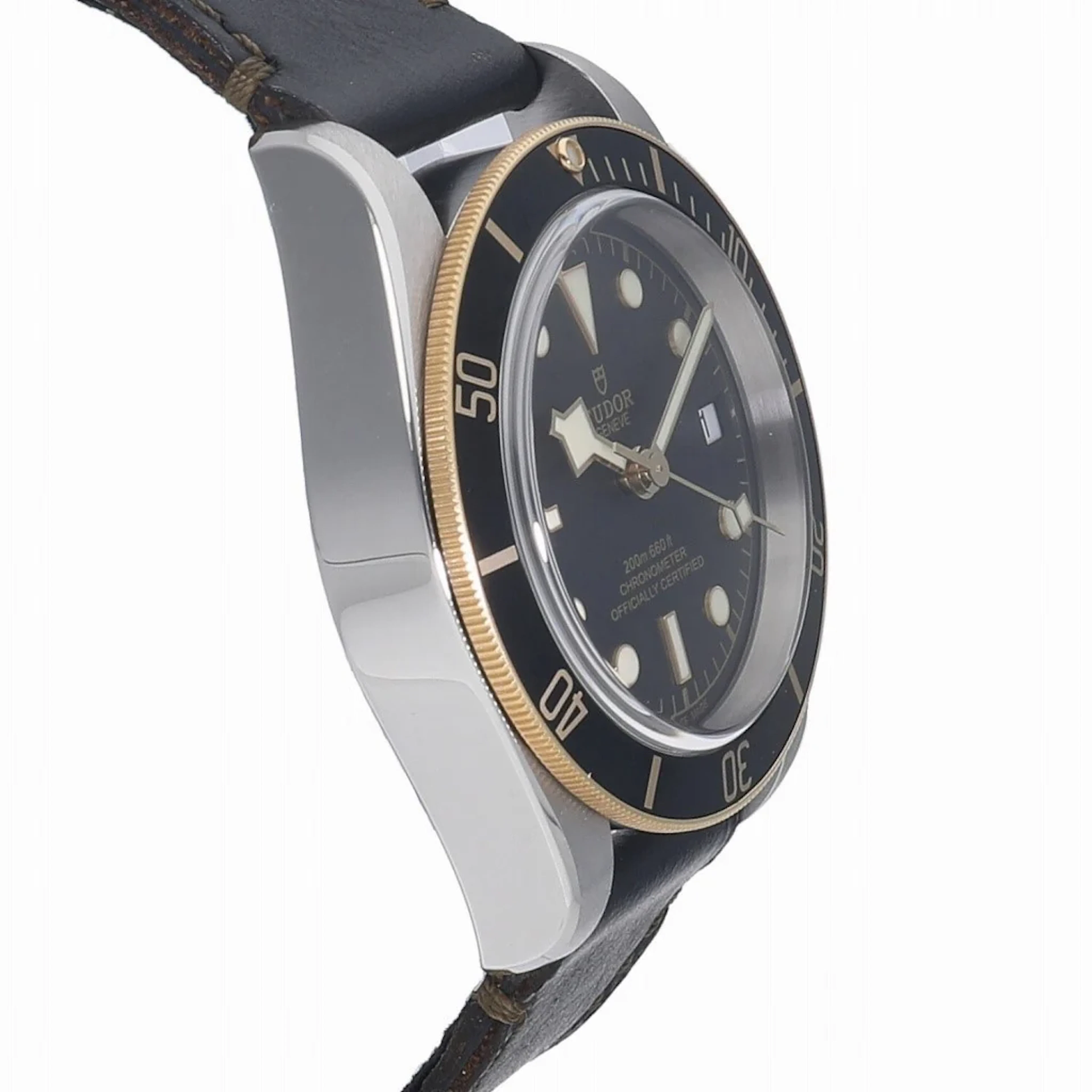 Tudor Black Bay S&G 41mm Heritage M79733N-0007 Leather Strap