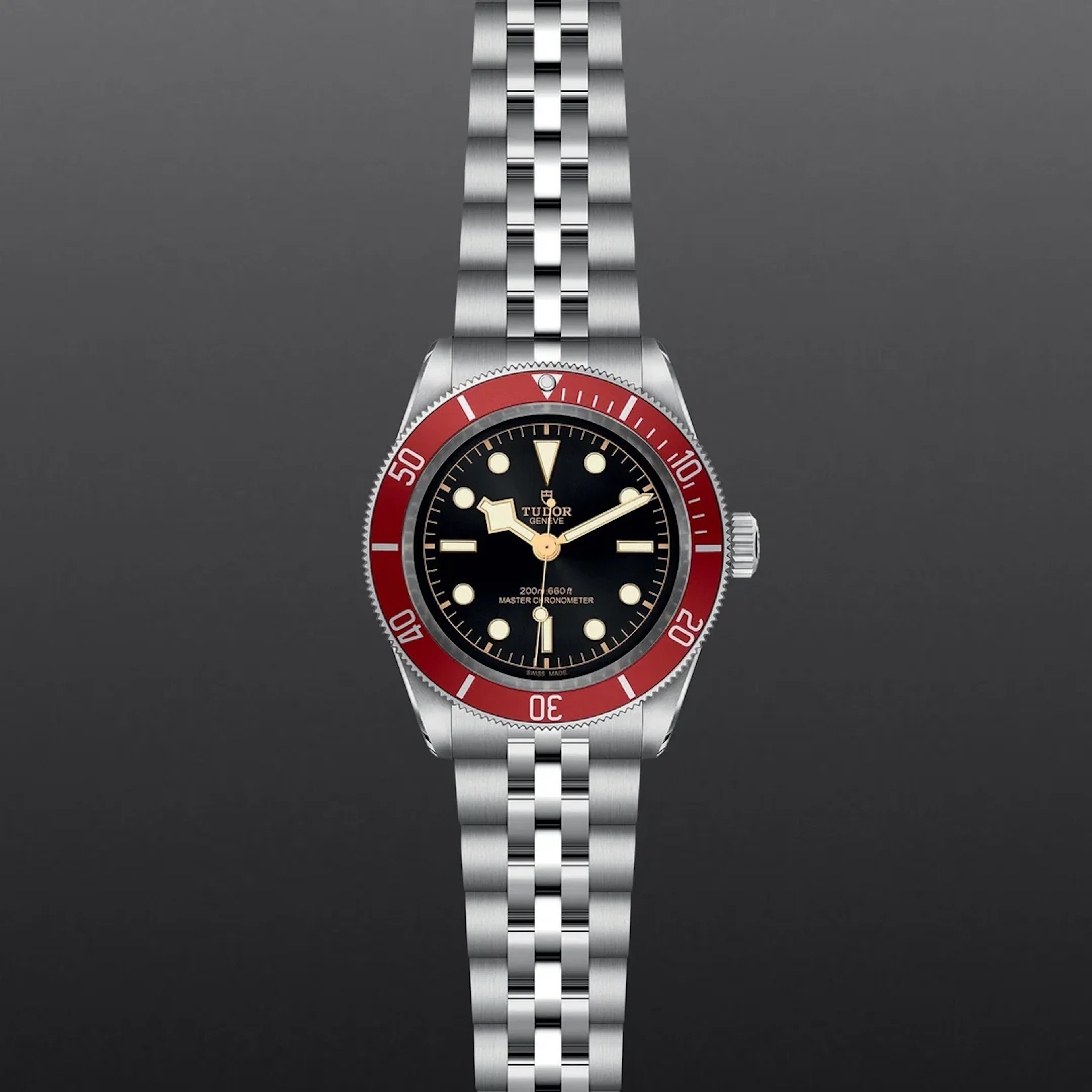 Tudor Black Bay 41mm Red Bezel black dial M7941A1A0RU-0003 Jubilee