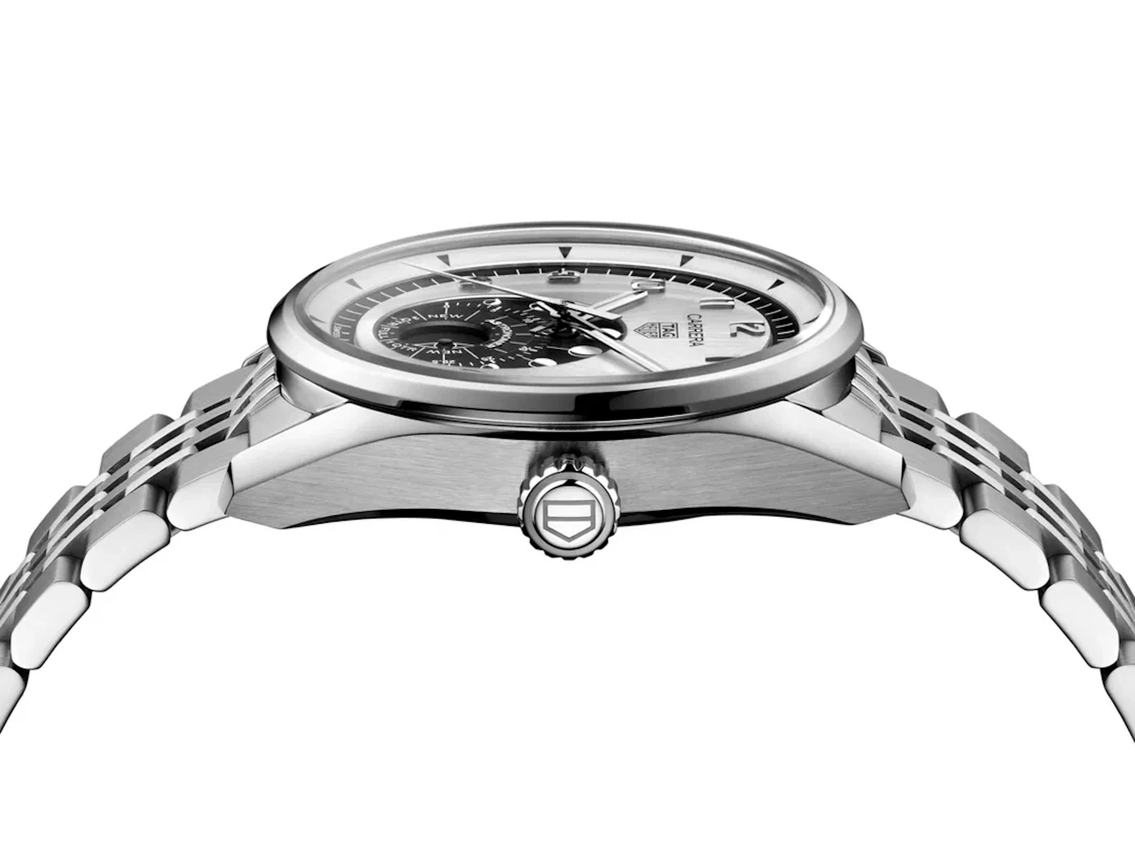 TAG Heuer Carrera Astronomer Automatic Silver dial 39mm WBX2110.BA0044