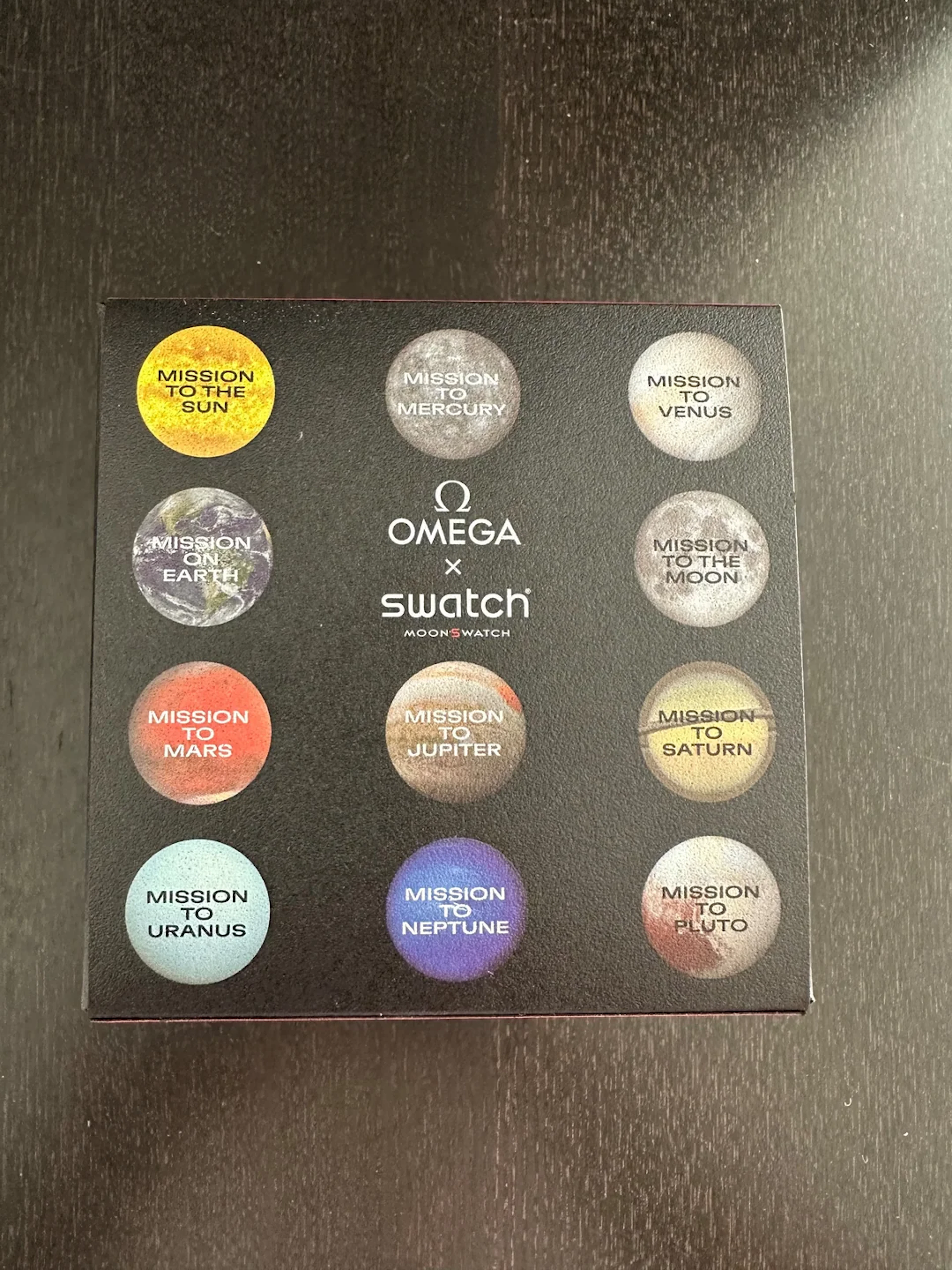Swatch Moonswatch "Mission To Mars" Swatch x Omega White 42 SO33R100