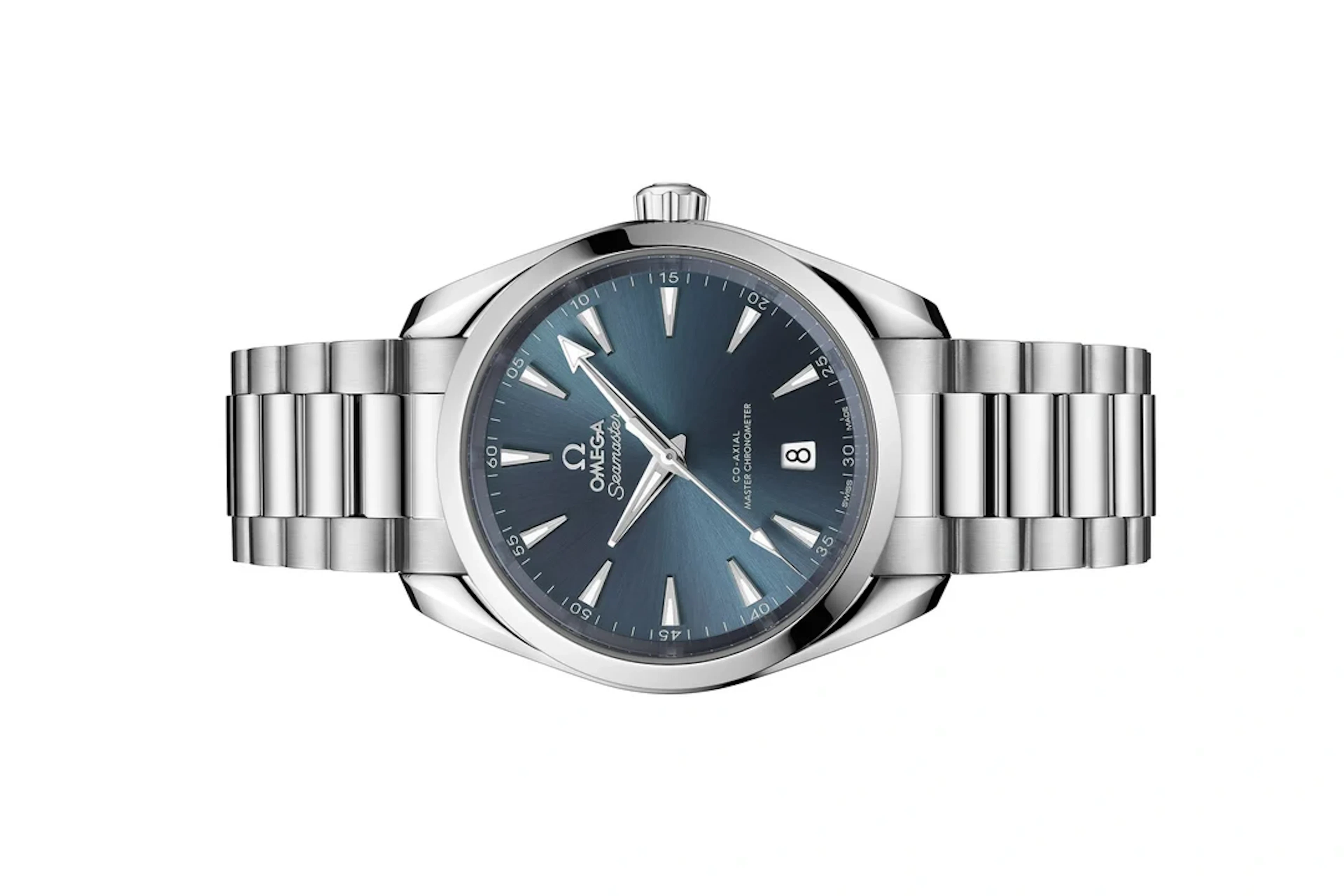 Omega Seamaster Aqua Terra Shades 150M Blue Chronometer 38 220.10.38.20.03.003