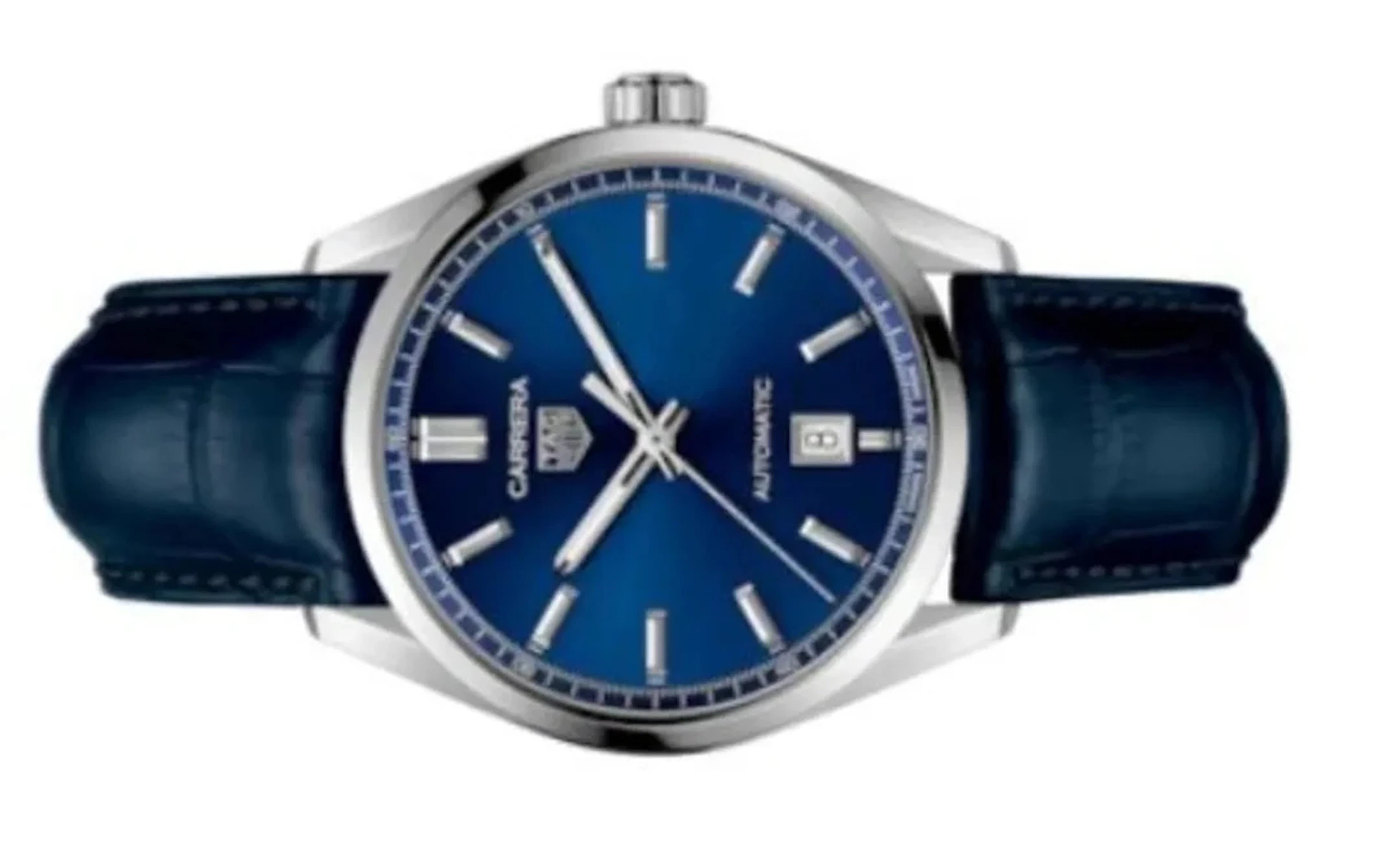 TAG Heuer CARRERA 39mm Ref#WBN2112.FC6504 Croc Strap