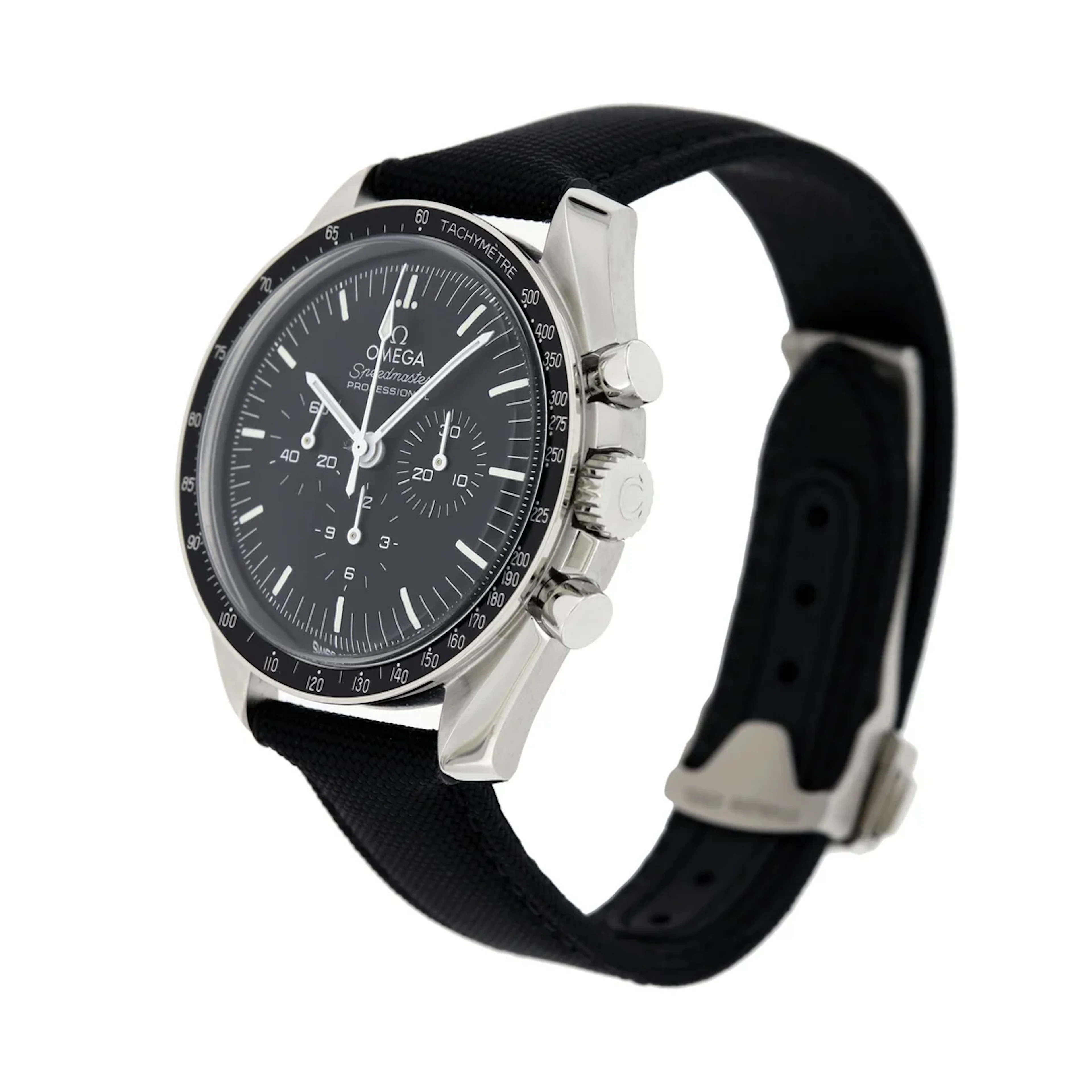 Omega Speedmaster Moonwatch Black Nylon Strap 42mm 310.32.42.50.01.001