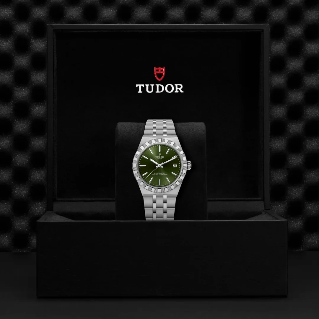 Tudor Royal Green dial 36mm M2836C1A0-0103 Bracelet T fit clasp