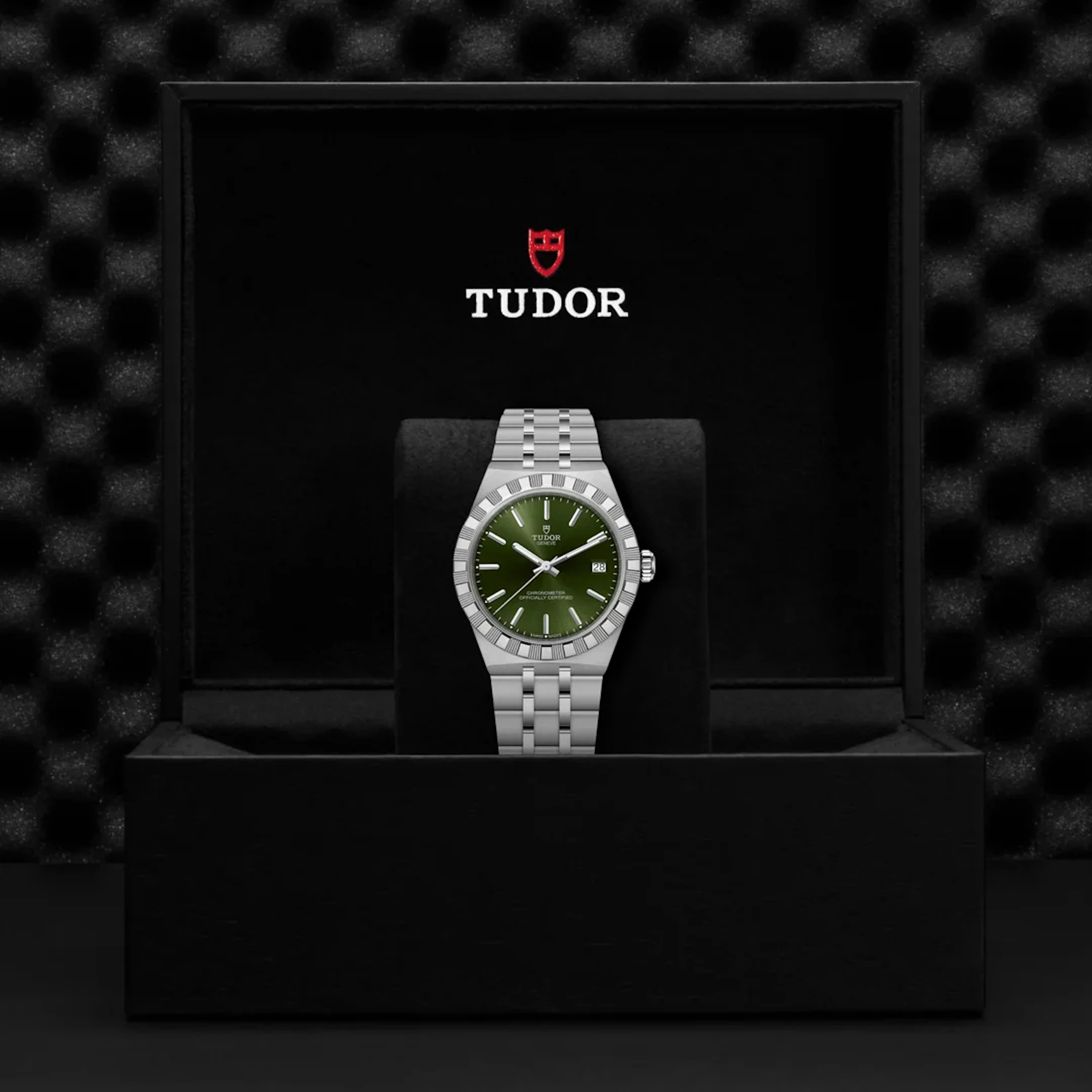 Tudor Royal Green dial 36mm M2836C1A0-0103 Bracelet T fit clasp