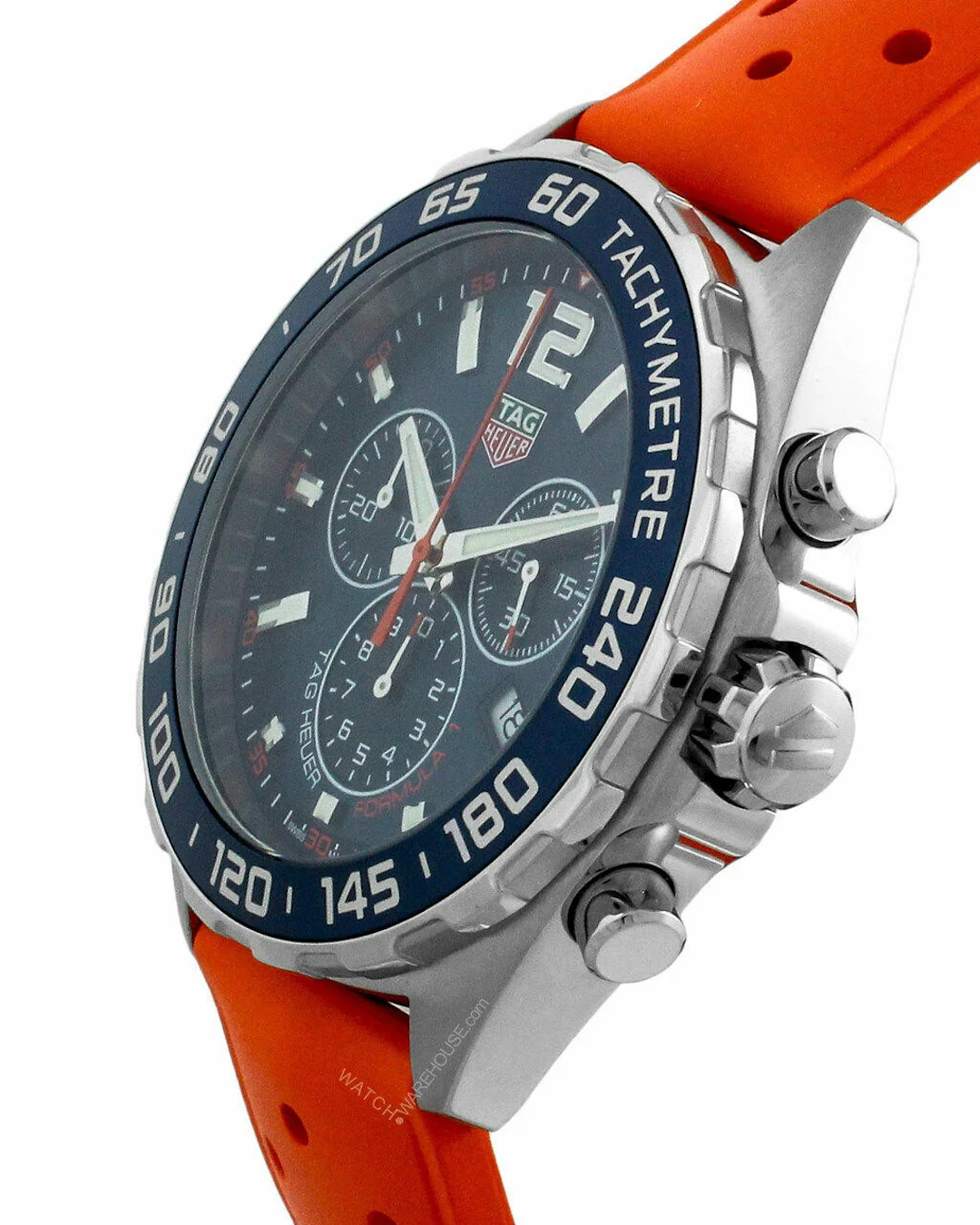 TAG Heuer Formula 1 Chronograph Blue dial 43mm CAZ1014.FT8028 Rubber strap