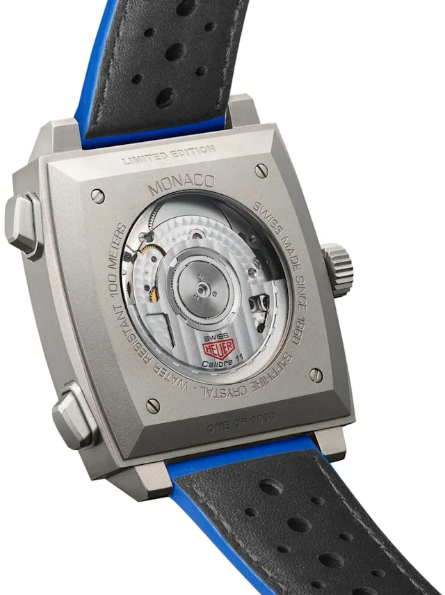 TAG Heuer Monaco Racing Blue Limited Edition CAW218C.FC6548