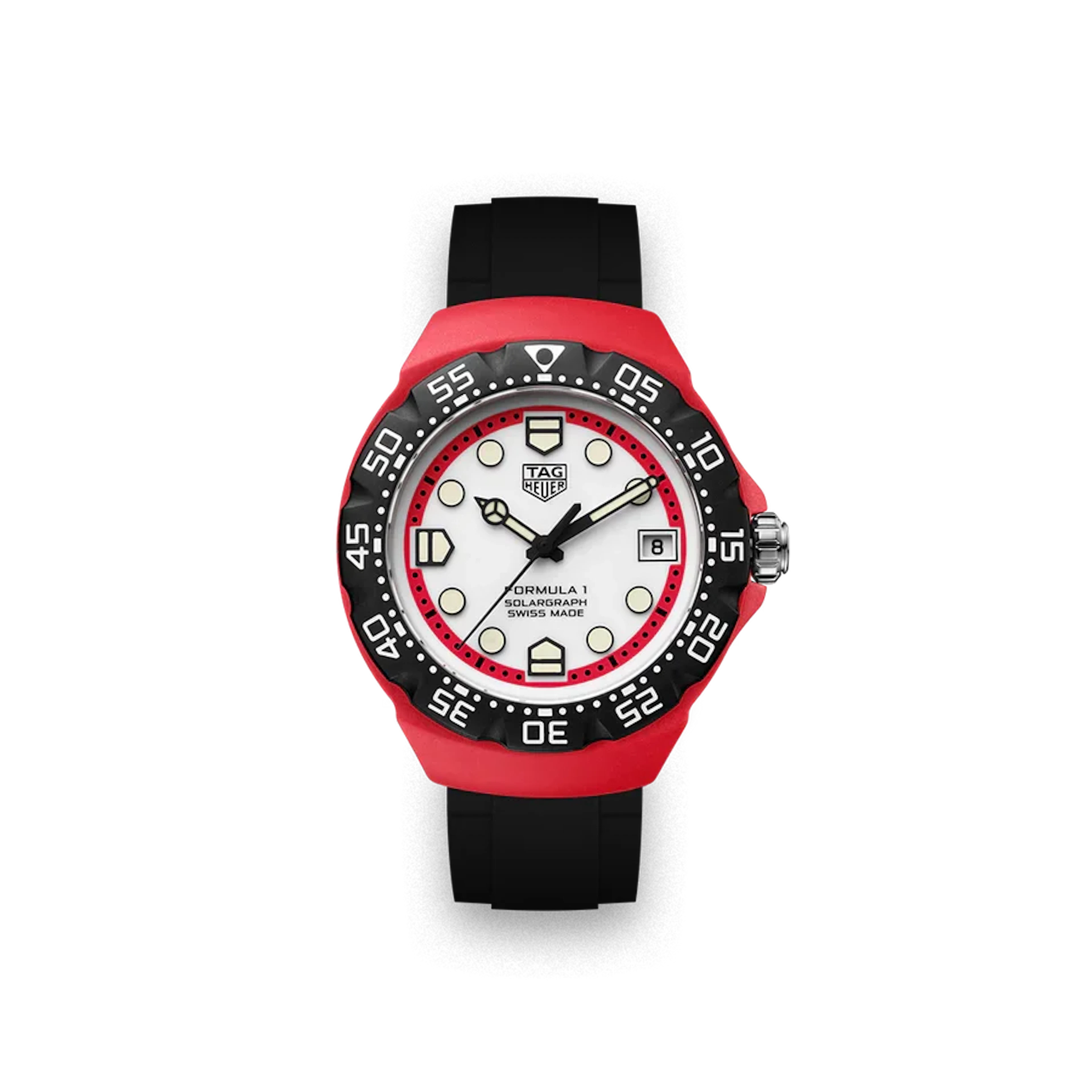 TAG Heuer Formula 1 Solargraph White dial 38mm WBY1161.FT8086