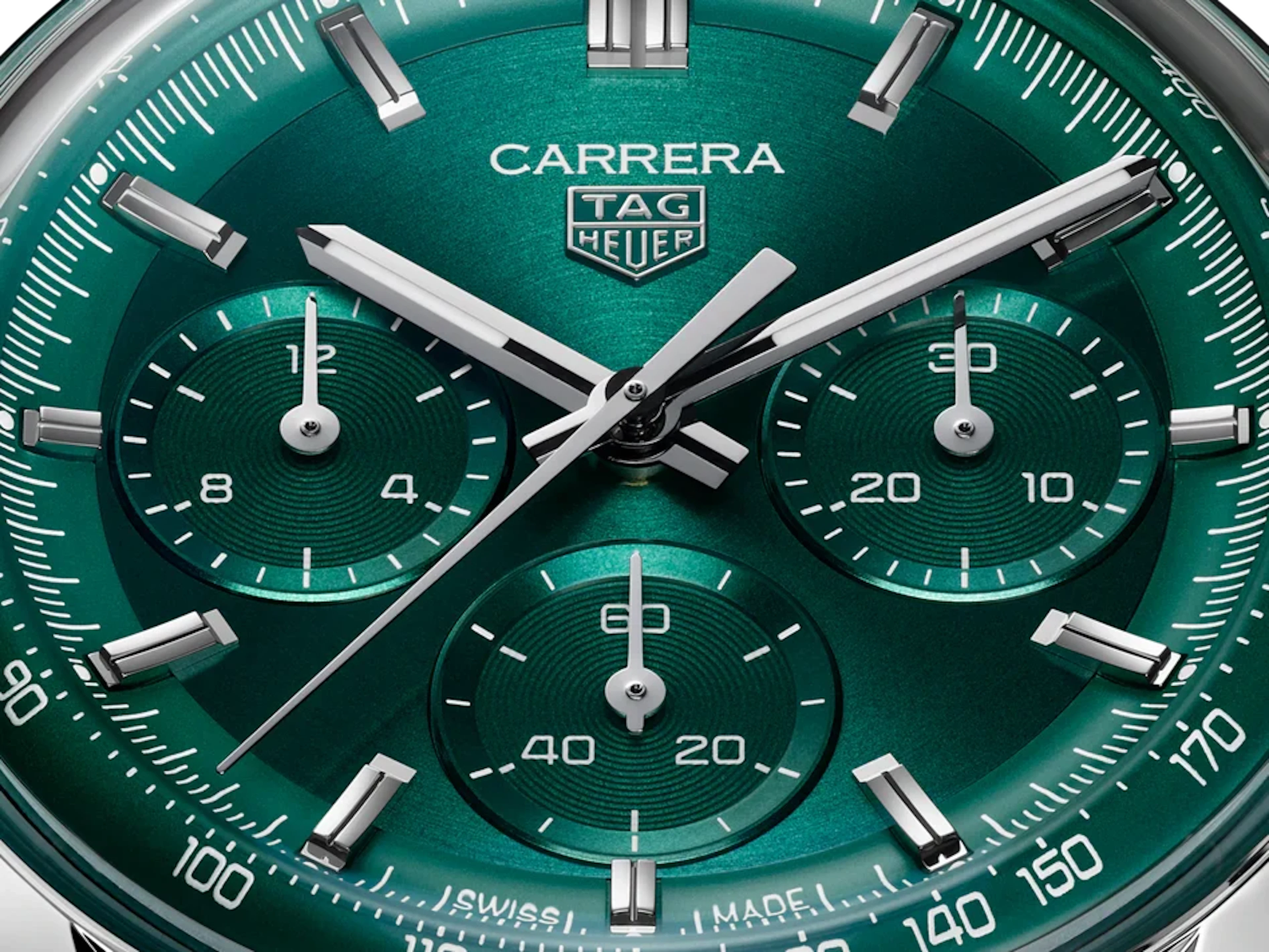 TAG Heuer Carrera Chronograph Green dial 41mm CBS2115.BA0053 Bracelet