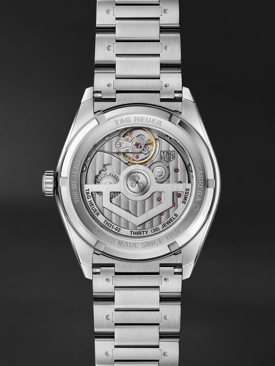 TAG Heuer Carrera Day-date Green dial 41mm WDA2115.BA0043 Bracelet