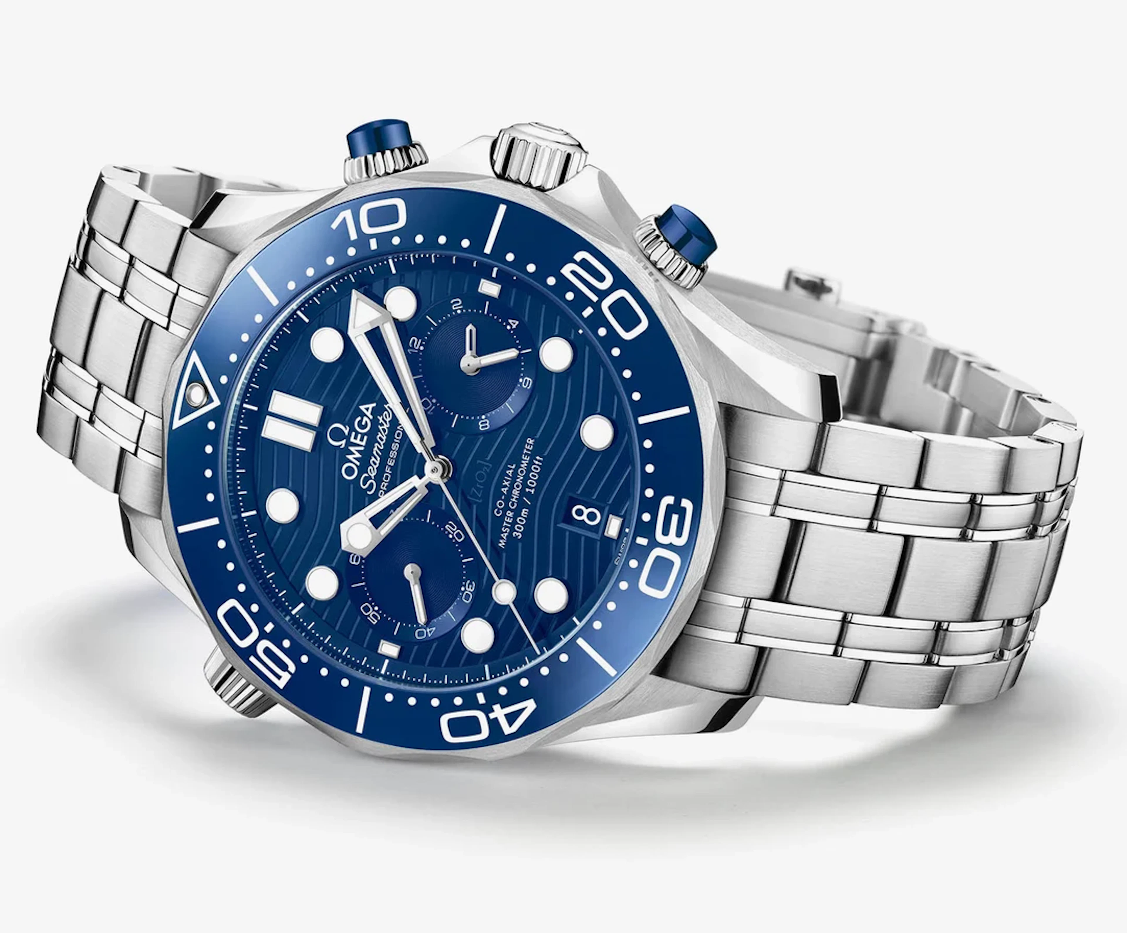 Omega Seamaster Diver 300M Blue Co-Axial 44mm 210.30.44.51.03.001