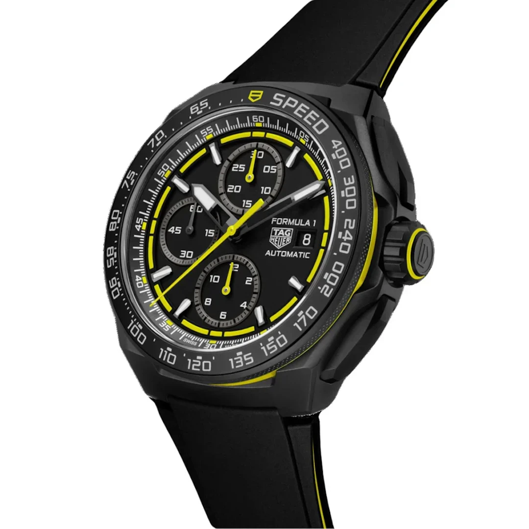 TAG Heuer Formula 1 Chronograph Black & Yellow dial 44 CBZ2086.FT8098