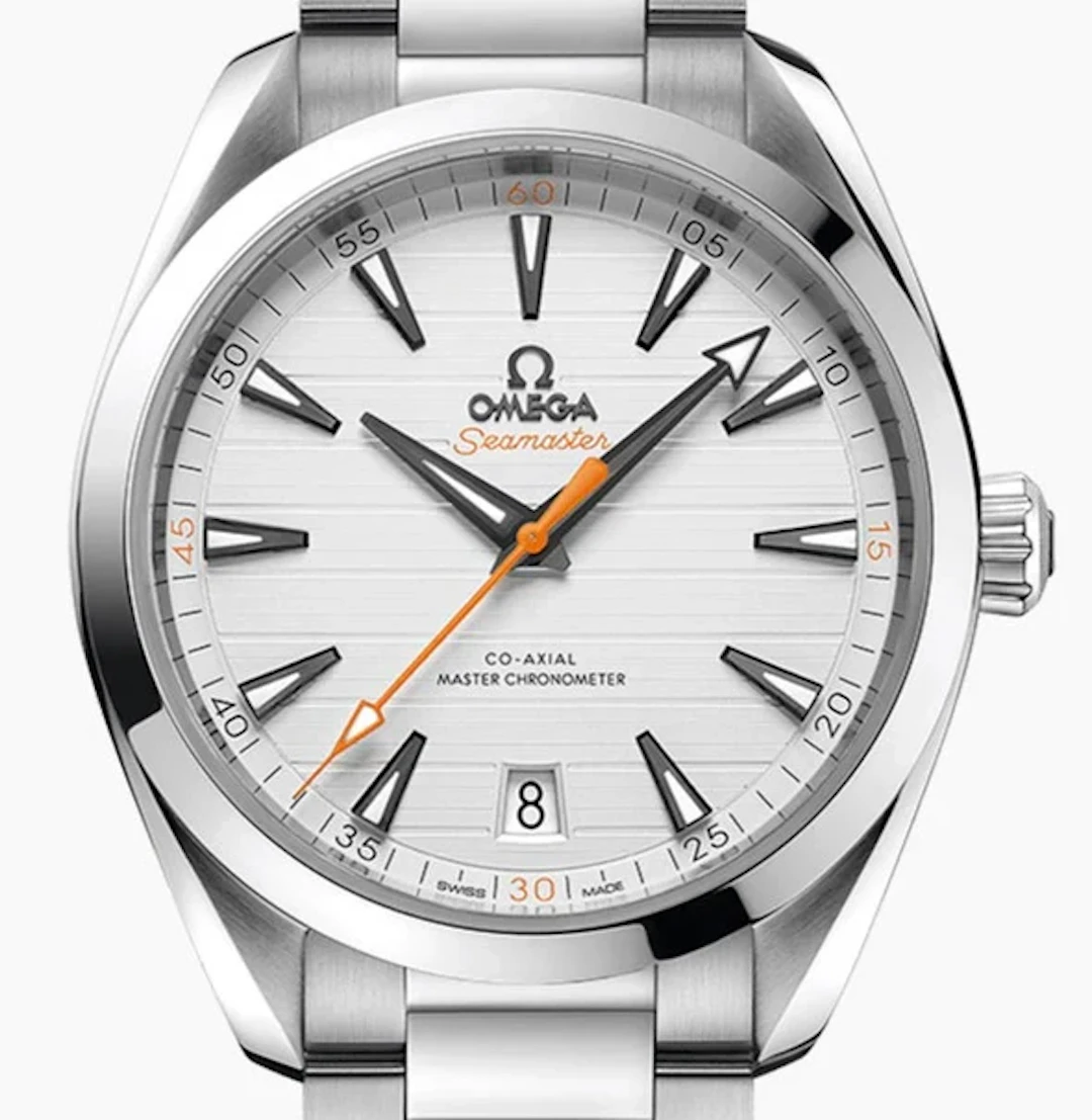 Omega Seamaster Aqua Terra White Dial Mens watch 41mm 220.10.41.21.02.001