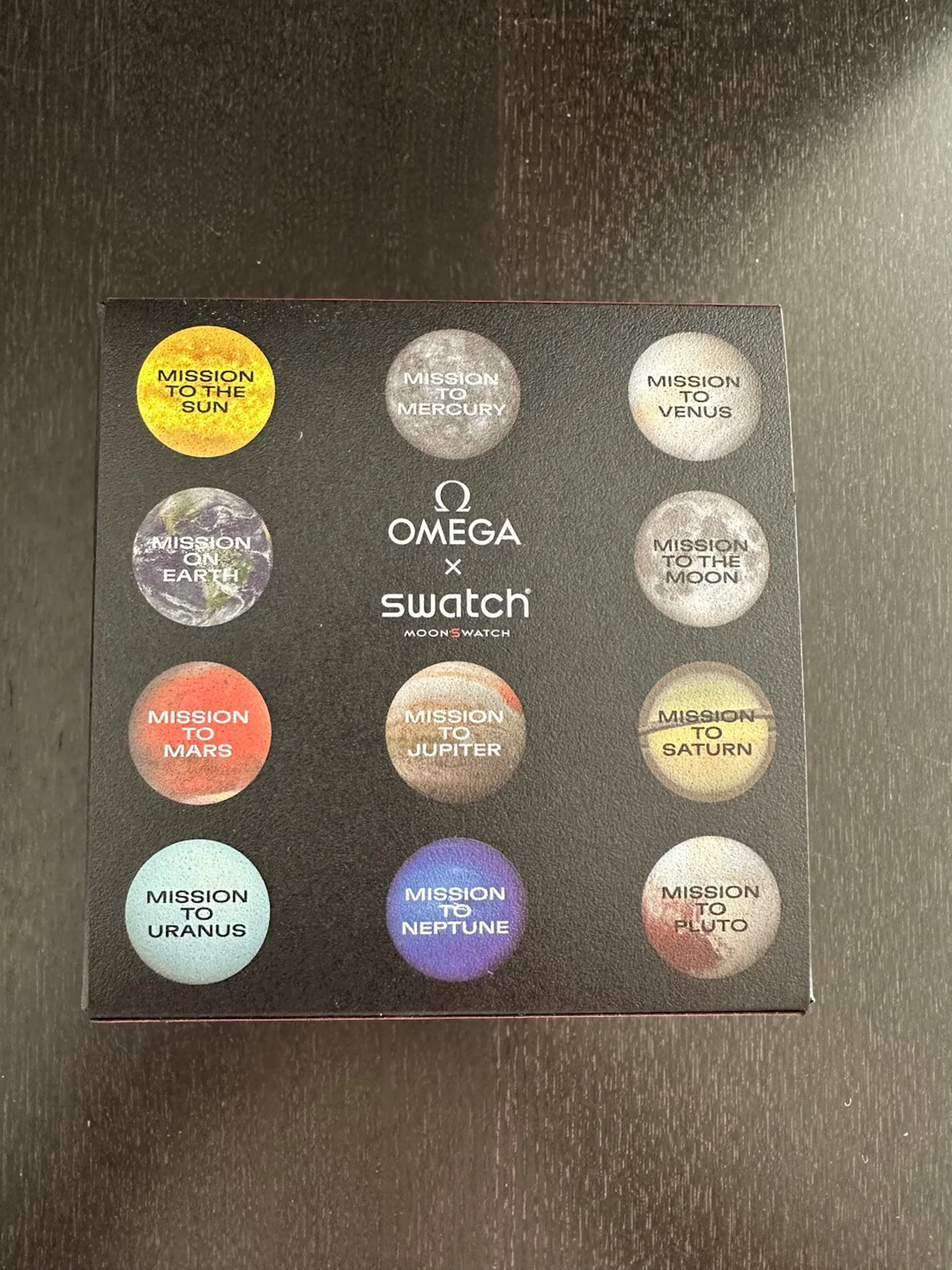 Swatch Moonswatch "Mission To Mars" Swatch x Omega White 42 SO33R100