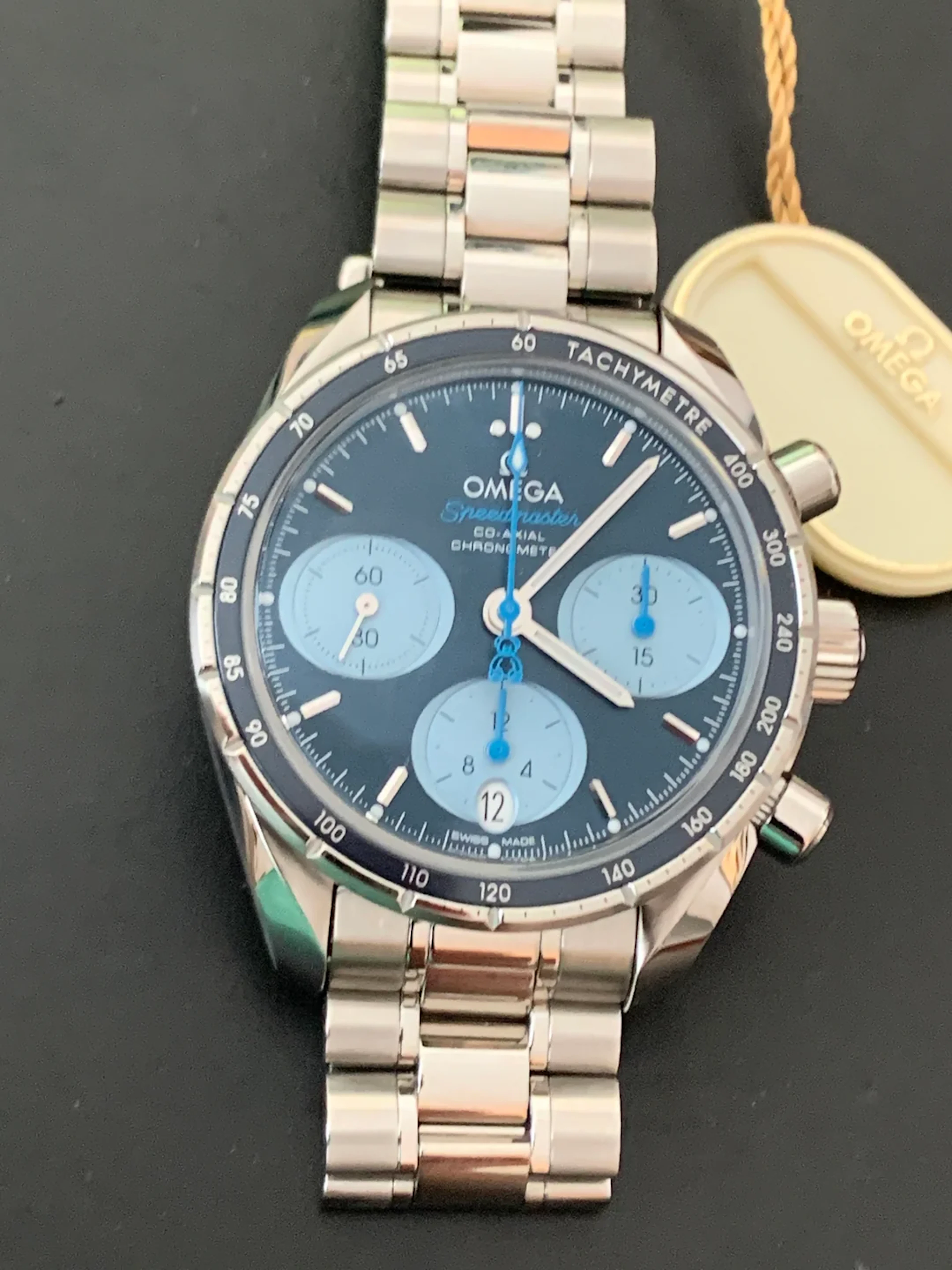 Omega Speedmaster Orbis Co-Axial Chrono 38mm Steel bracelet 324.30.38.50.03.002