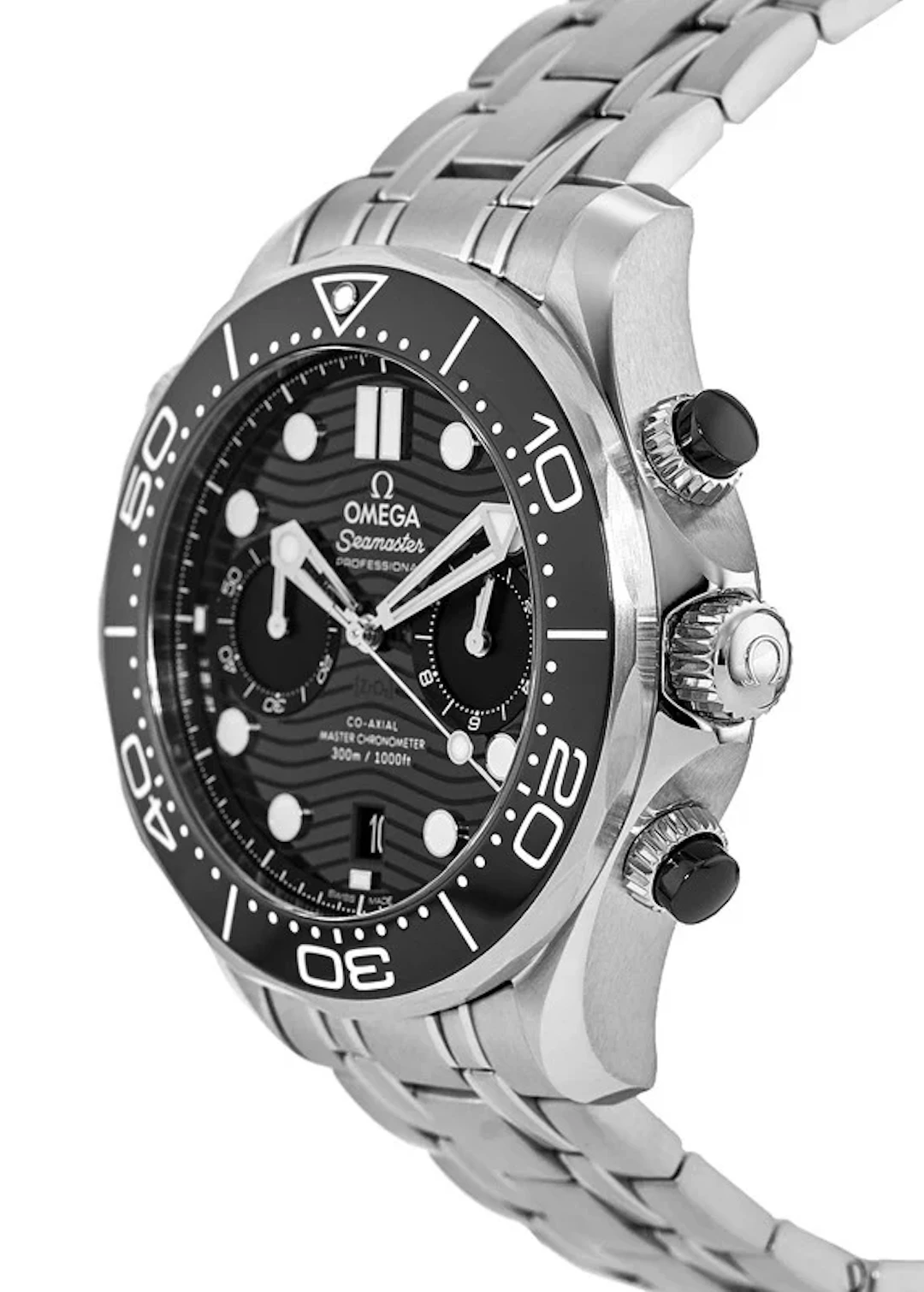Omega Seamaster Diver 300M Black Chronograph 44MM 210.30.44.51.01.001