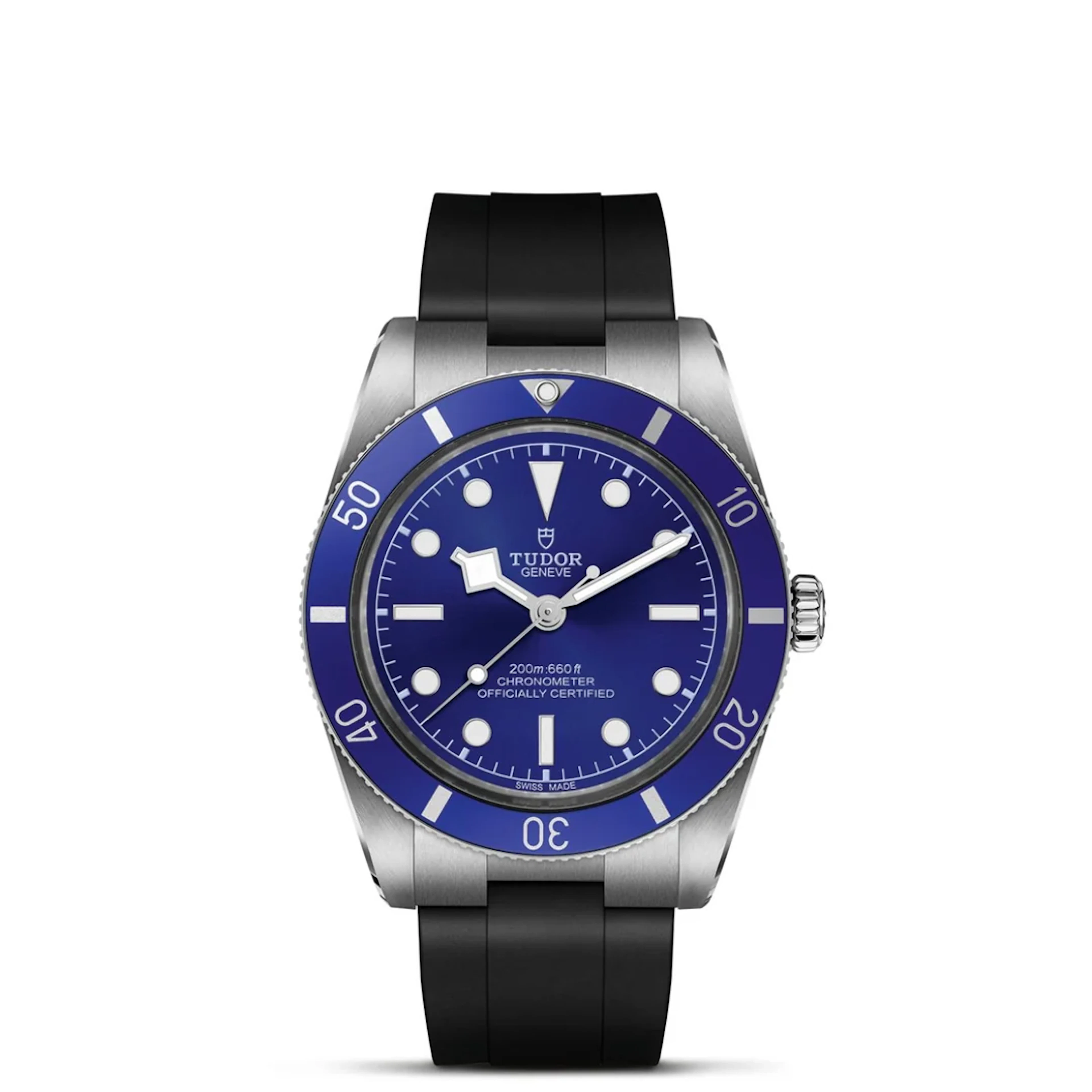 Tudor Black Bay 54 Blue dial 37mm M79000B-0002 Rubber strap
