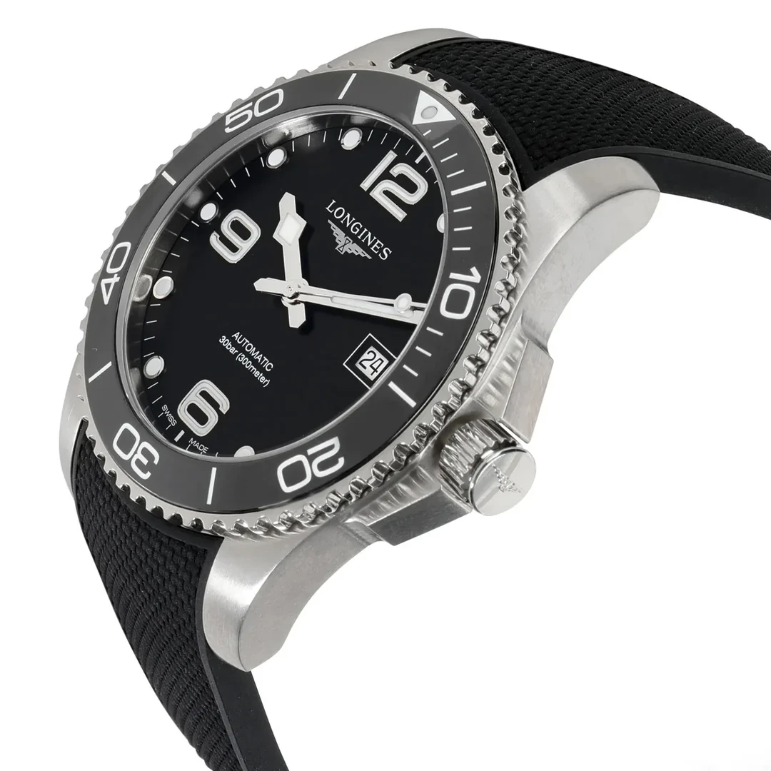 Longines HydroConquest Automatic Ceramic Diving Black dial 41 L3.781.4.56.9