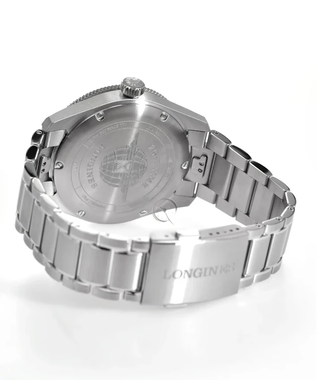Longines Spirit Zulu Time Anthracite Dial Mens Watch 42mm L3.812.4.63.6
