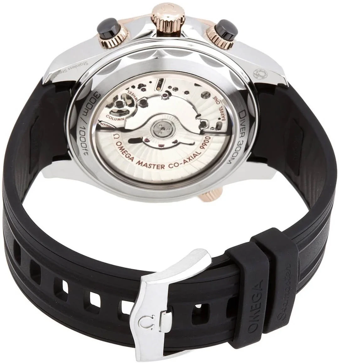 Omega Seamaster Diver Black 300M Rubber Strap 44mm 210.22.44.51.01.001