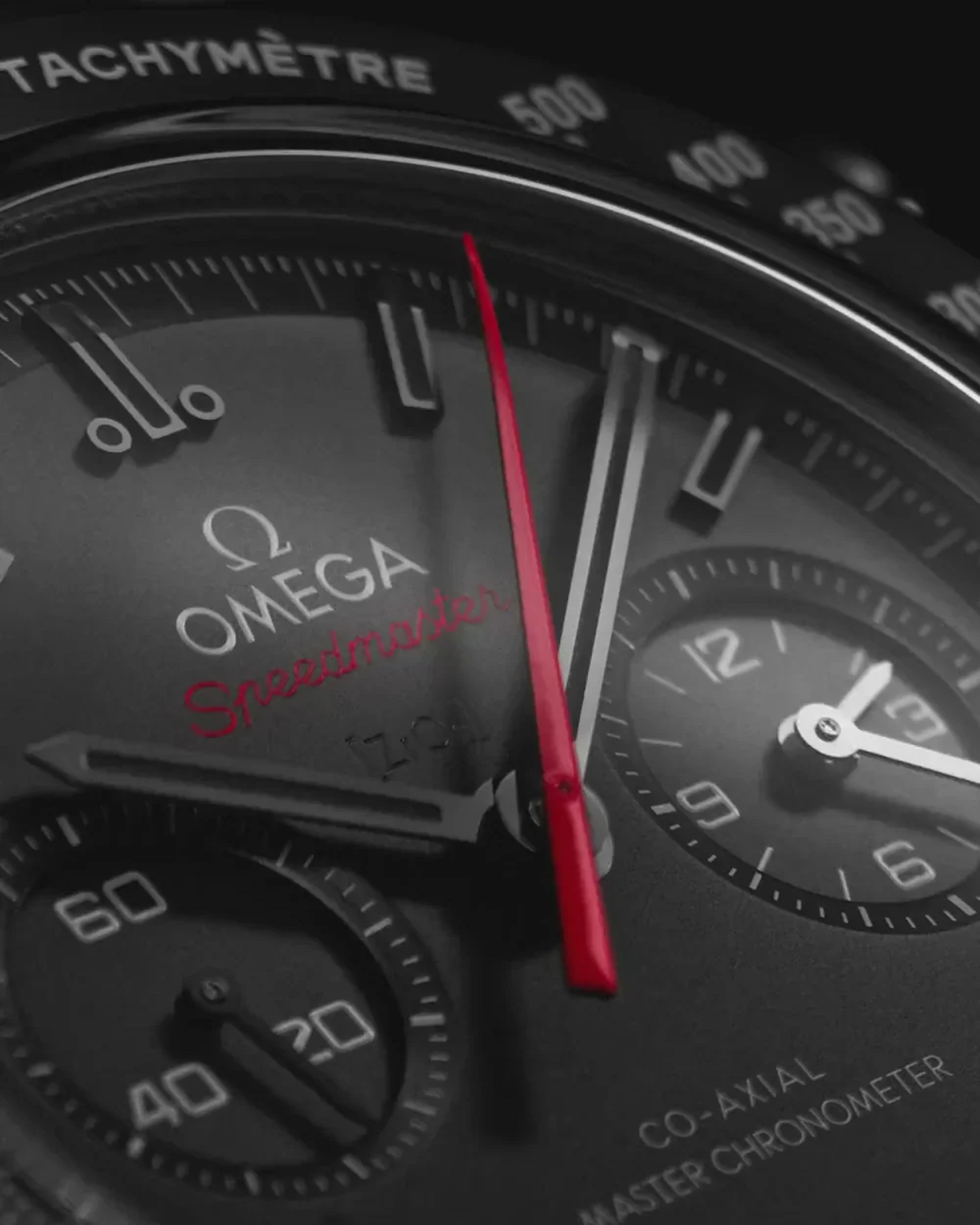 Omega Dark Side Of The Moon Speedmaster Rubber strap 44mm 310.92.44.51.01.001