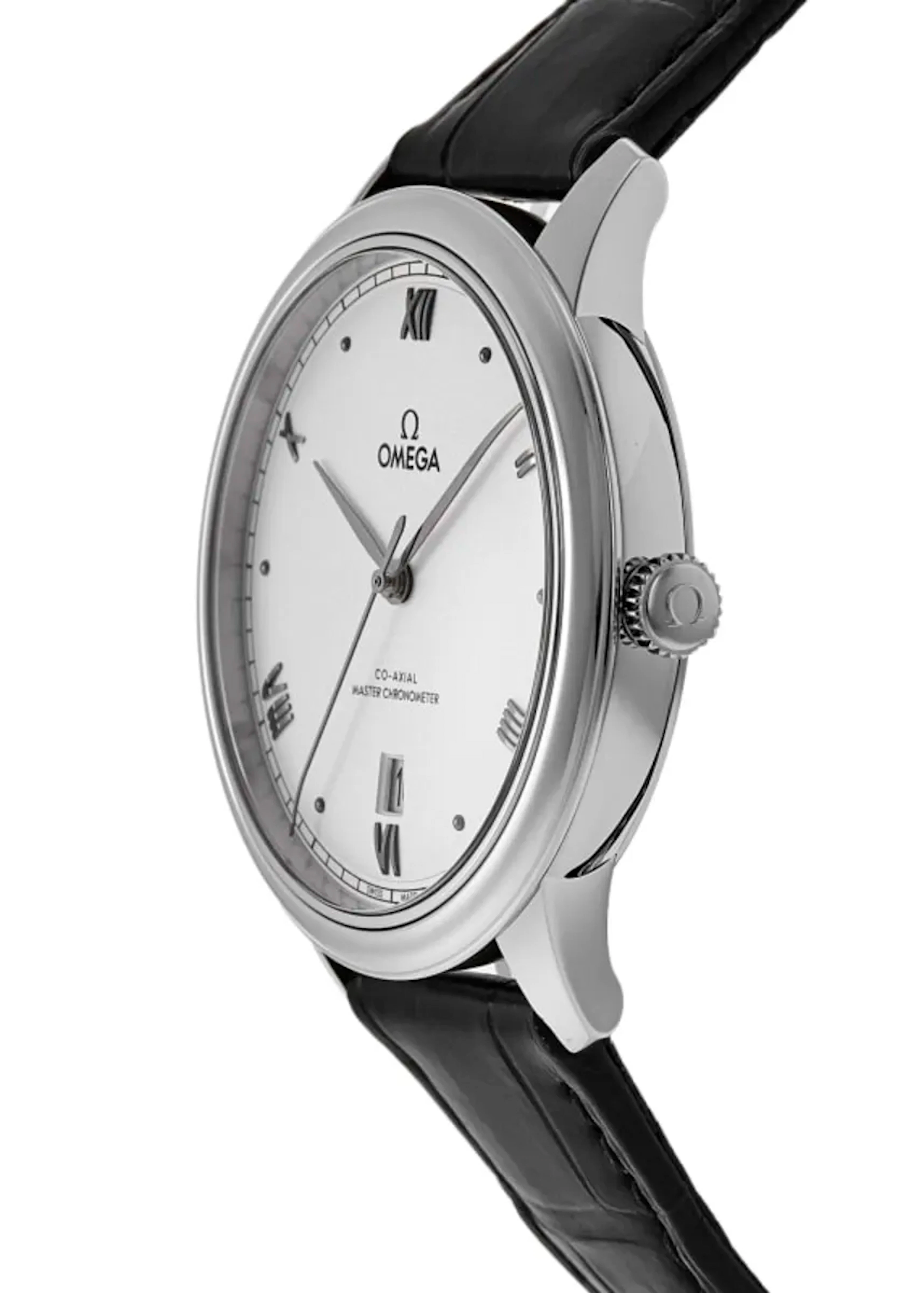 Omega PRESTIGE CO‑AXIAL Silver dial 40mm 434.13.40.20.02.001