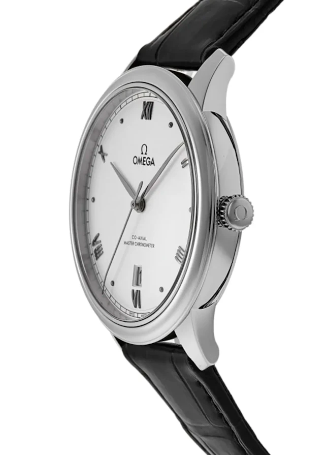 Omega PRESTIGE CO‑AXIAL Silver dial 40mm 434.13.40.20.02.001