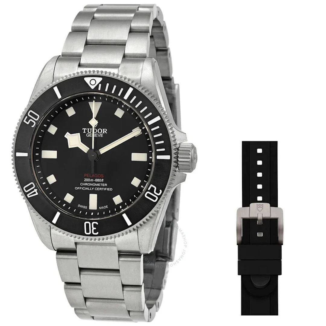 Tudor Pelagos Black dial Mens watch 39 M25407N-0001