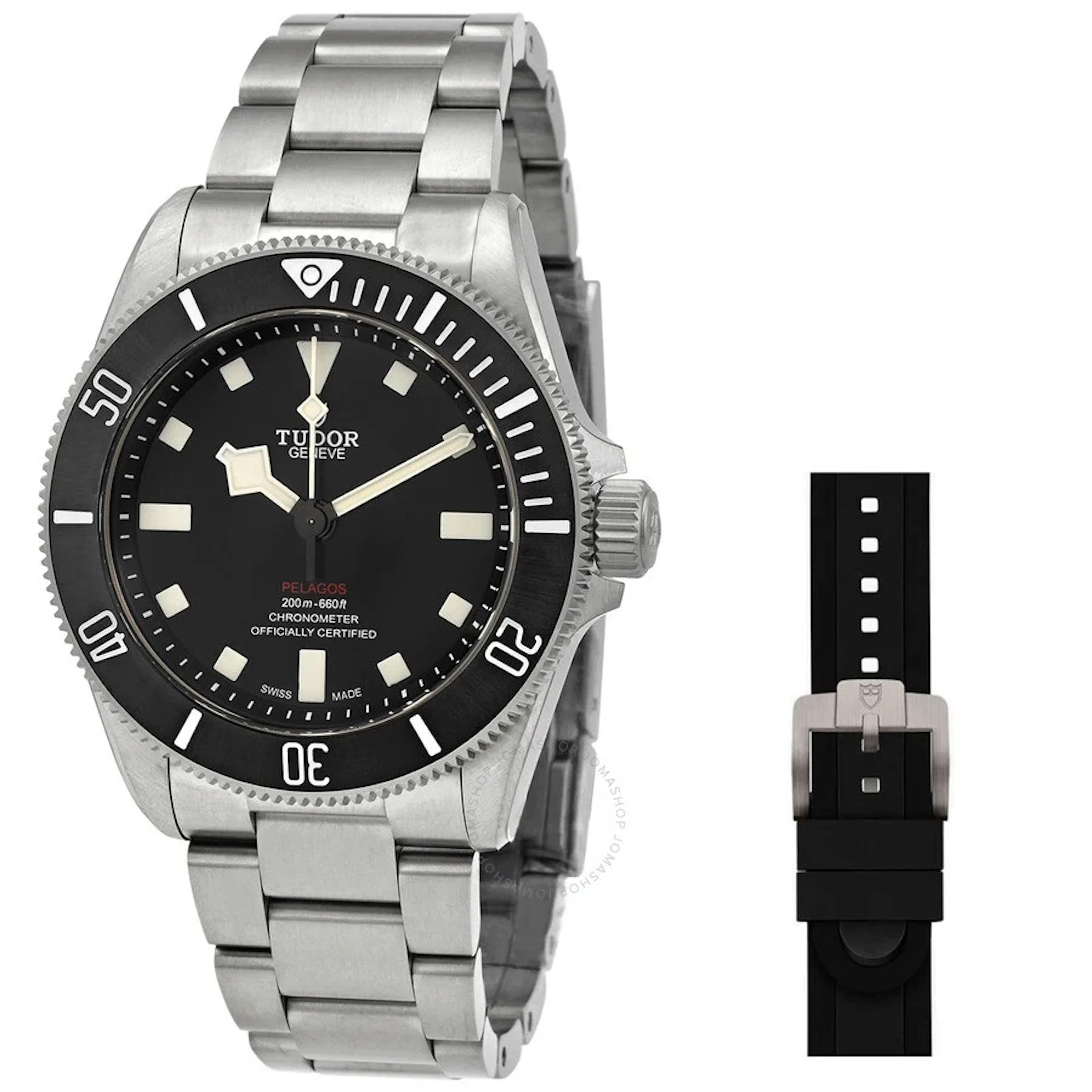 Tudor Pelagos Black dial Mens watch 39 M25407N-0001