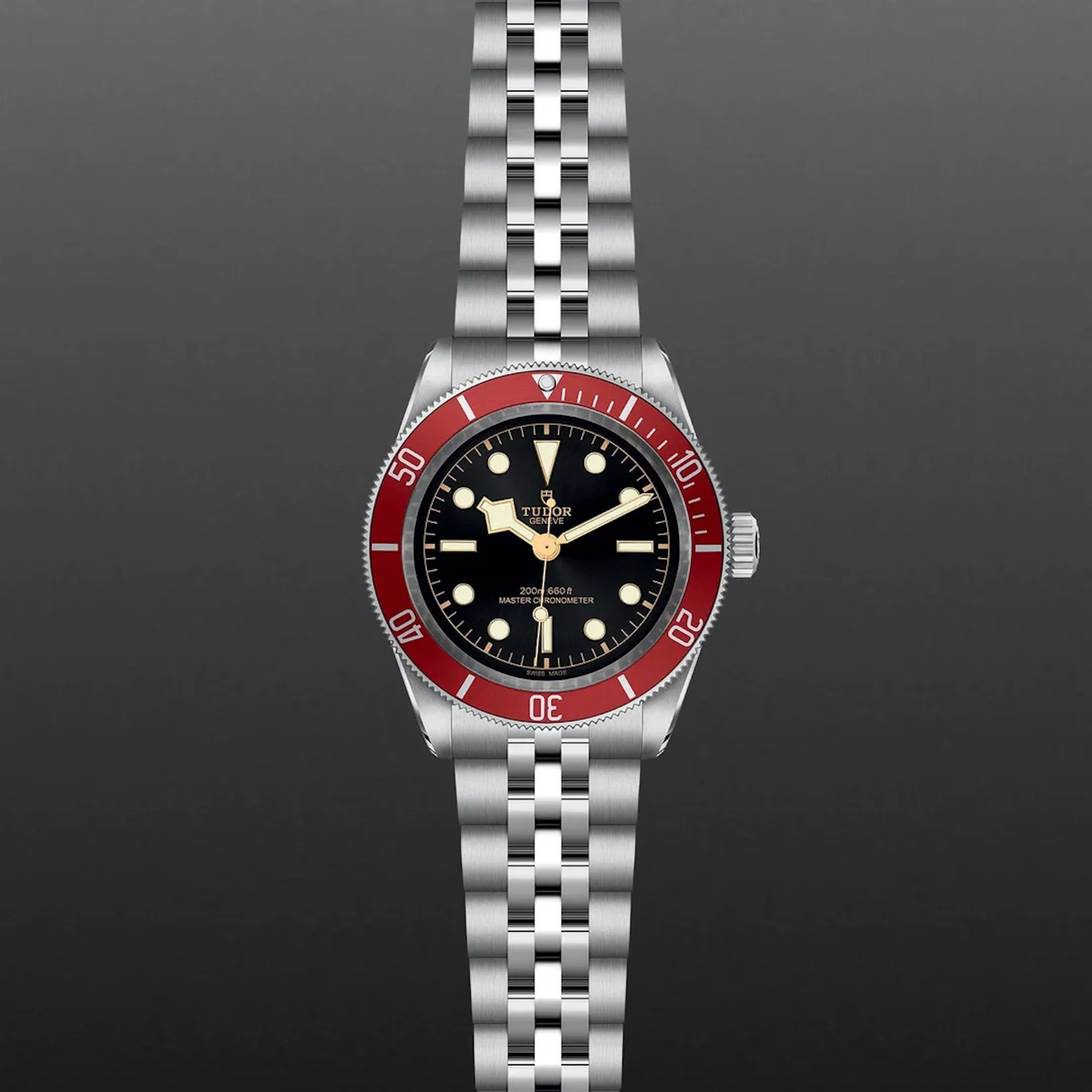Tudor Black Bay 41mm Red Bezel black dial M7941A1A0RU-0003 Jubilee